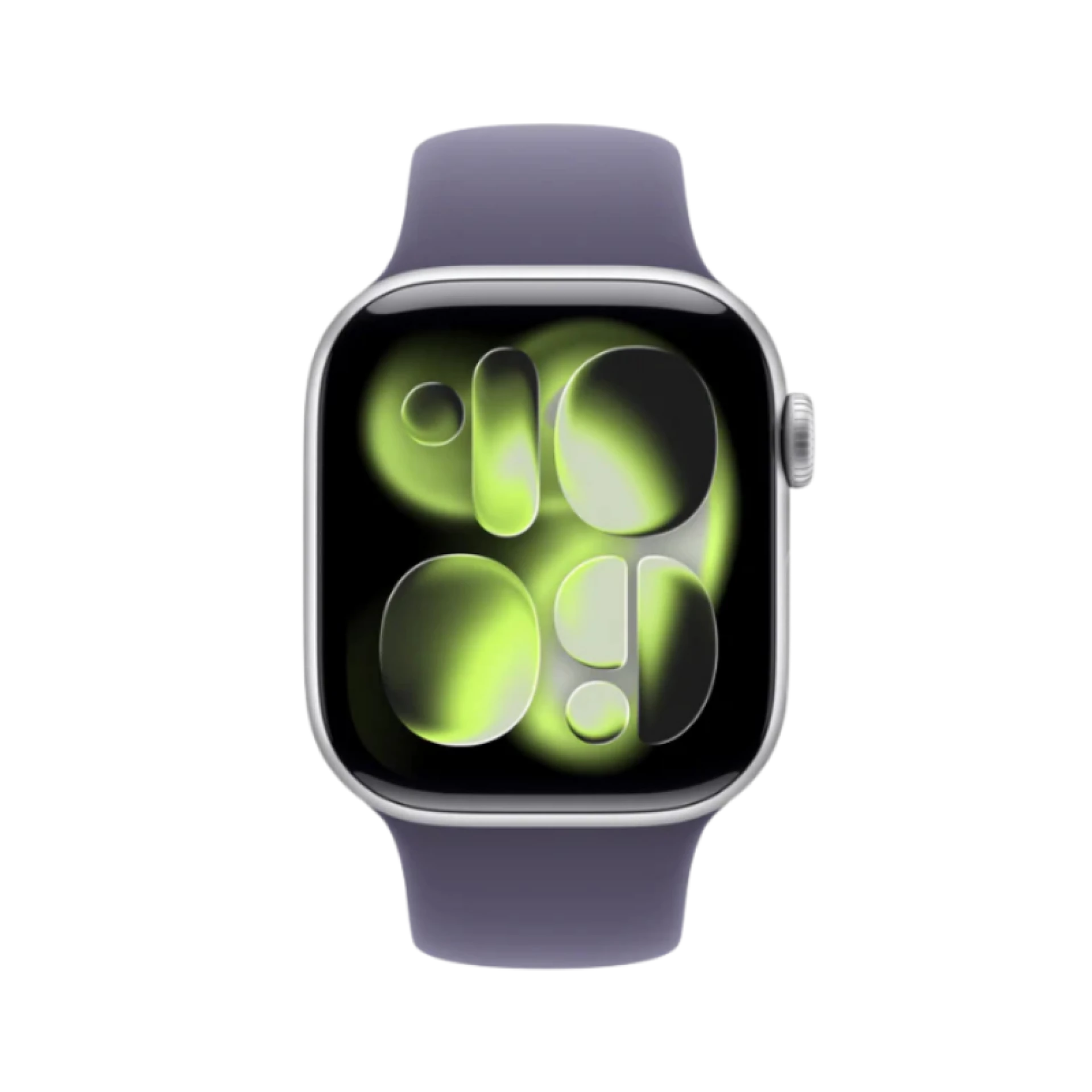 Apple Watch Series 11 GPS 42mm Silver Aluminium Case With Purple Fog SB MEU64 S/M