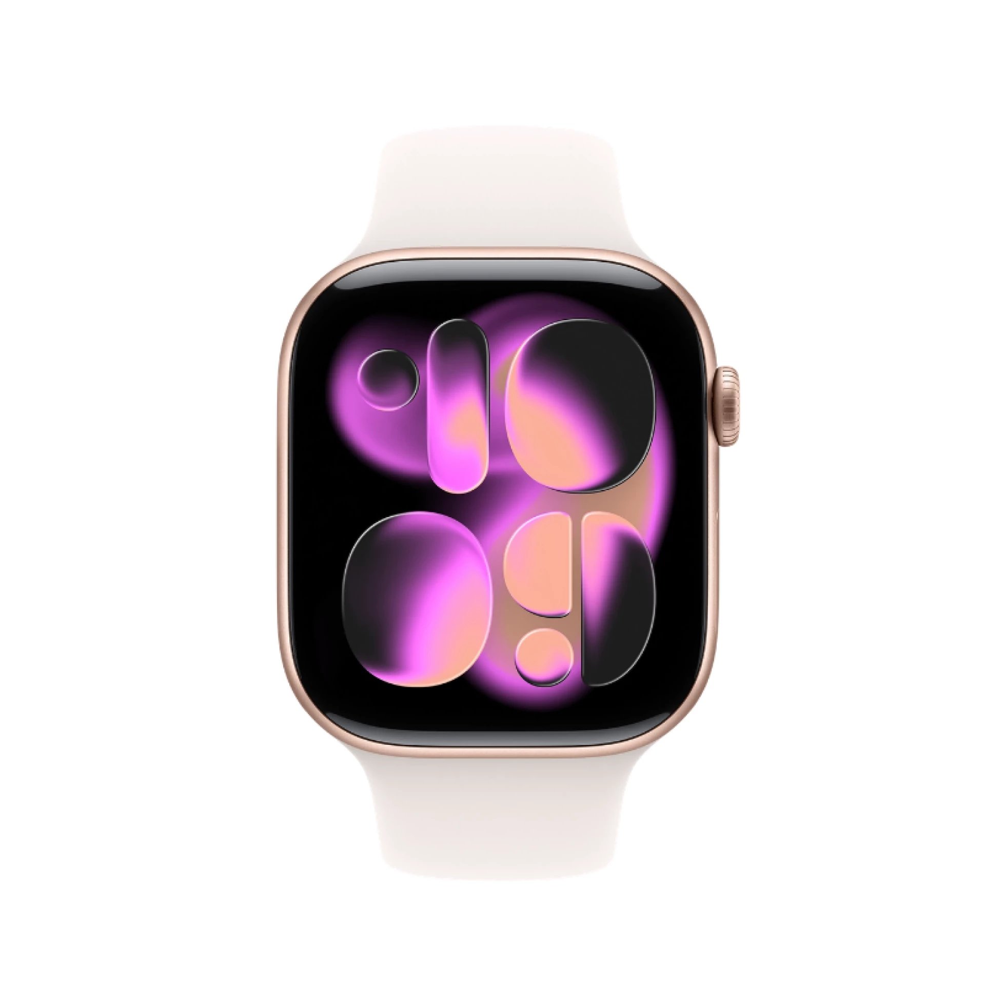 Apple Watch Series 11 GPS 46mm Rose Gold Aluminium Case With Light Blush SB MEV64 S/M