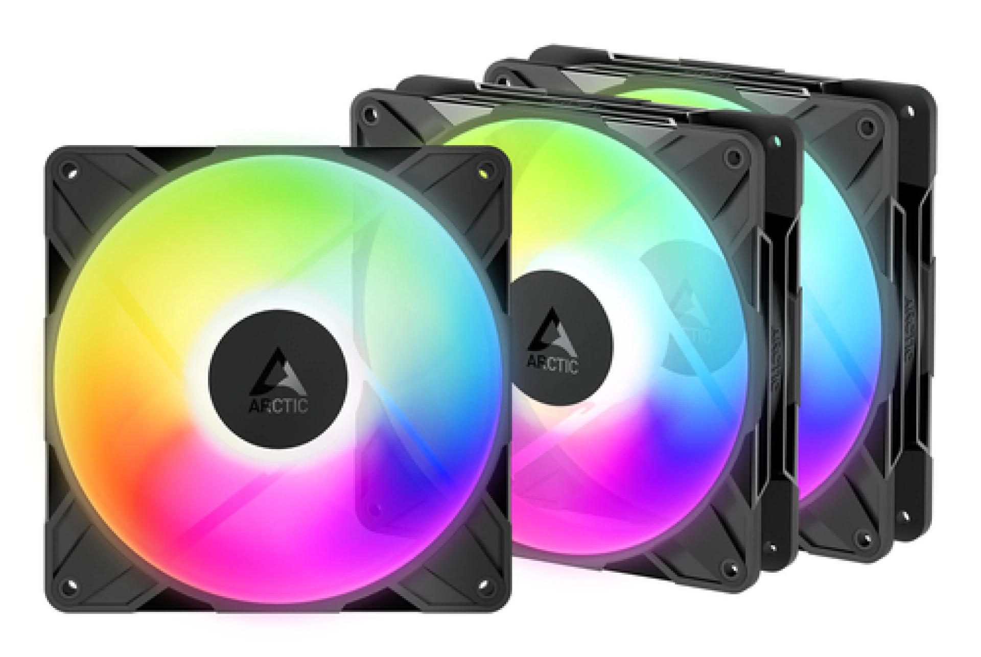 Arctic P14 Pro Reverse A-RGB 3PWM Fan with Cable Splitter
