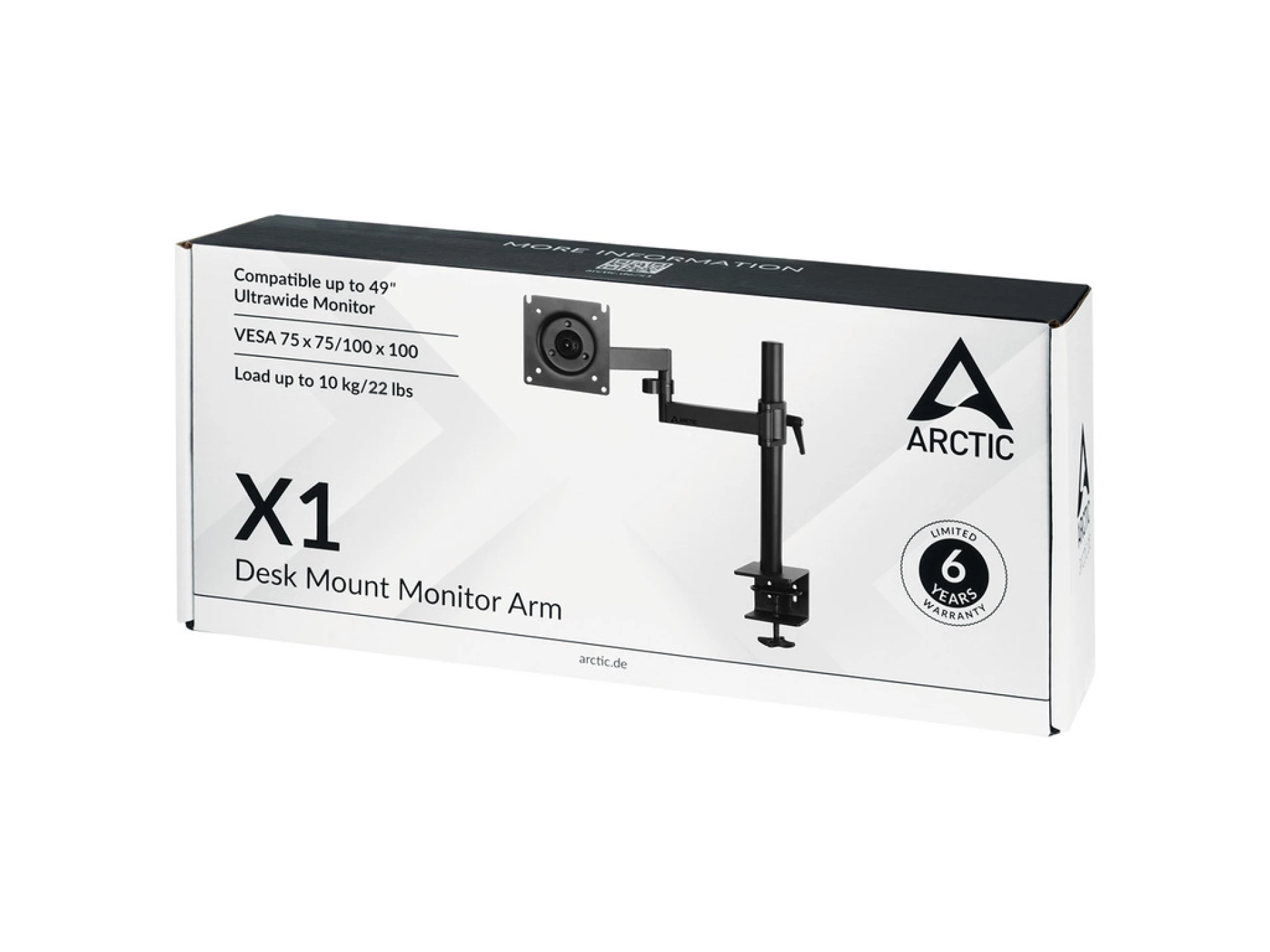 Arctic X1 nosač za monitoredesk mount monitor armhorizontalno podešavanje