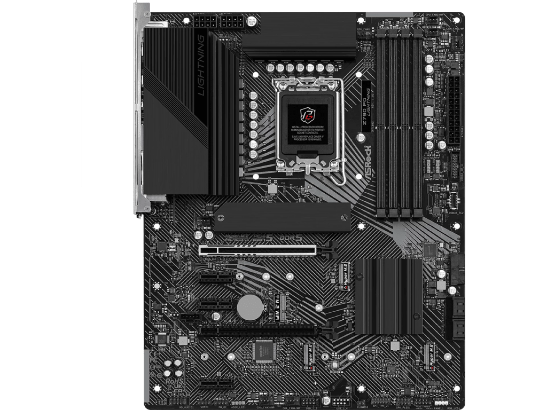 ASROCK MB Z790 PG LIGHTNINGINTEL Z790; LGA1700; 4xDDR54xM.2; 4xSATA; RAID; HDMI; ATX