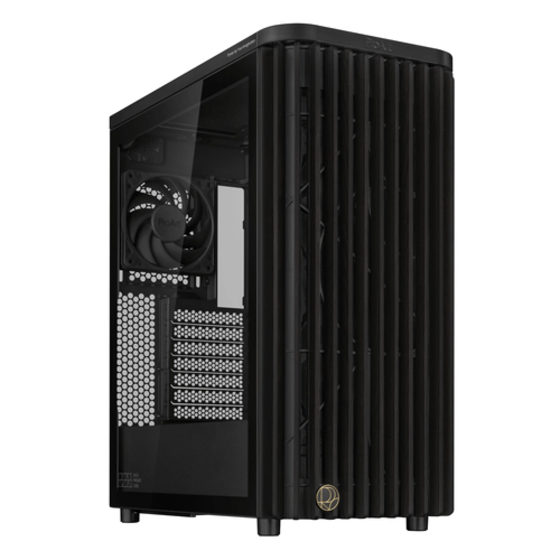 ASUS CASE PROART PA401 WOOD TGATX, 7 Expansion slots,2x 160mm fans, 1x 120mm fan