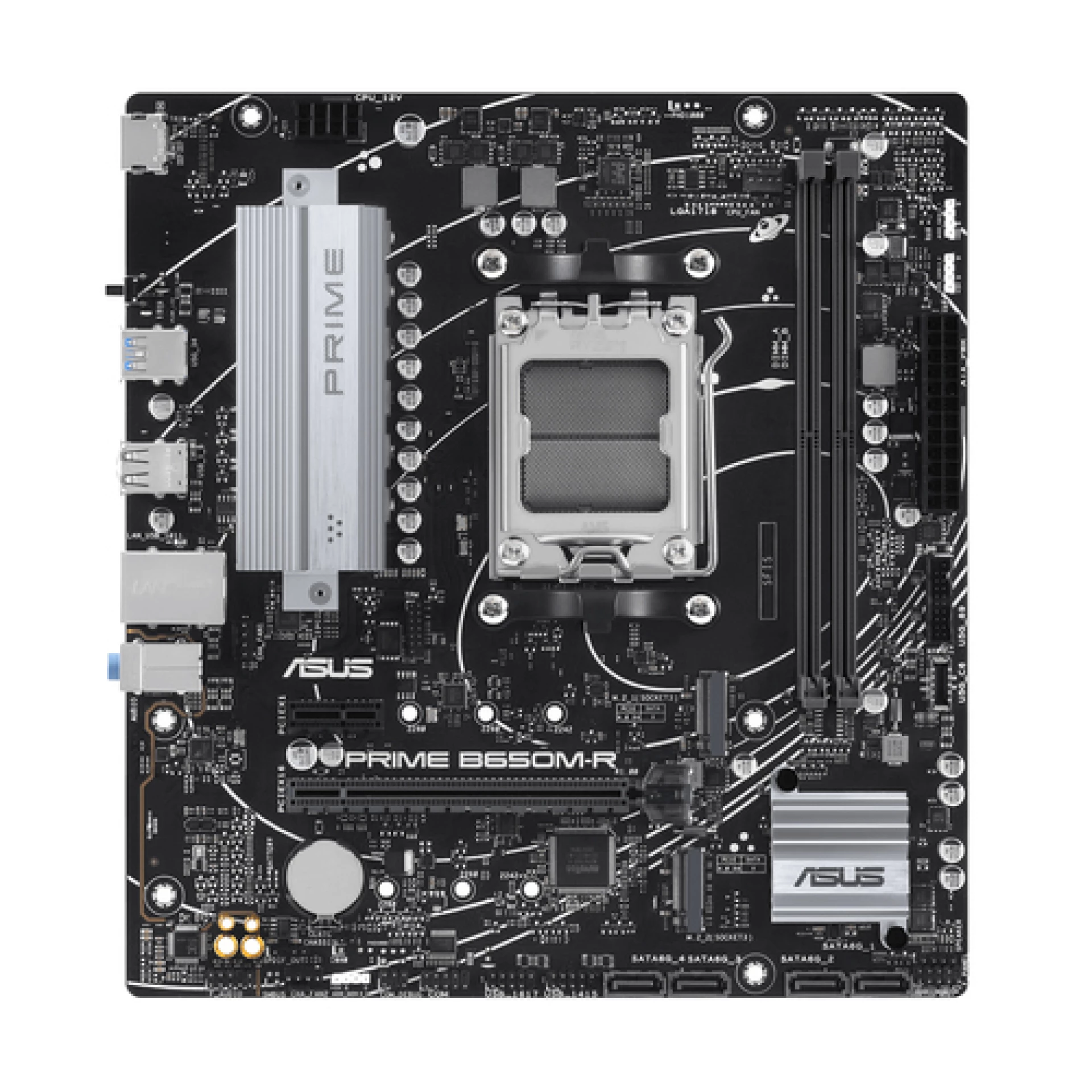 ASUS MB PRIME B650M-RB650, AM5; 2xDDR52x M.2;4xSATA,HDMI,6x USB, RAID,mATX
