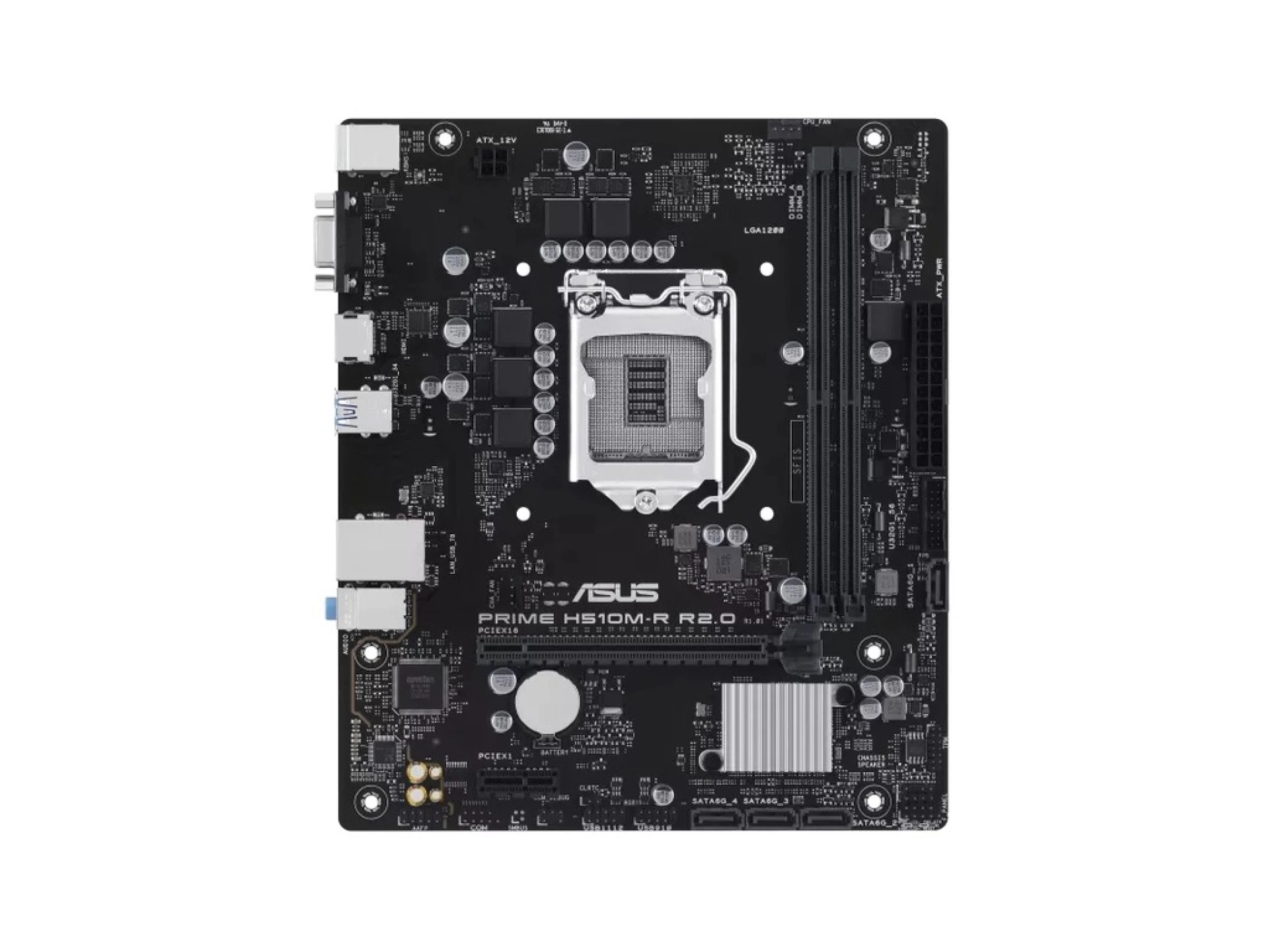 ASUS MB PRIME H510M-R R2.0-SIIntel H470, LGA1200, micro ATXPCIe 4.0, VGA, HDMI, 2xDDR4