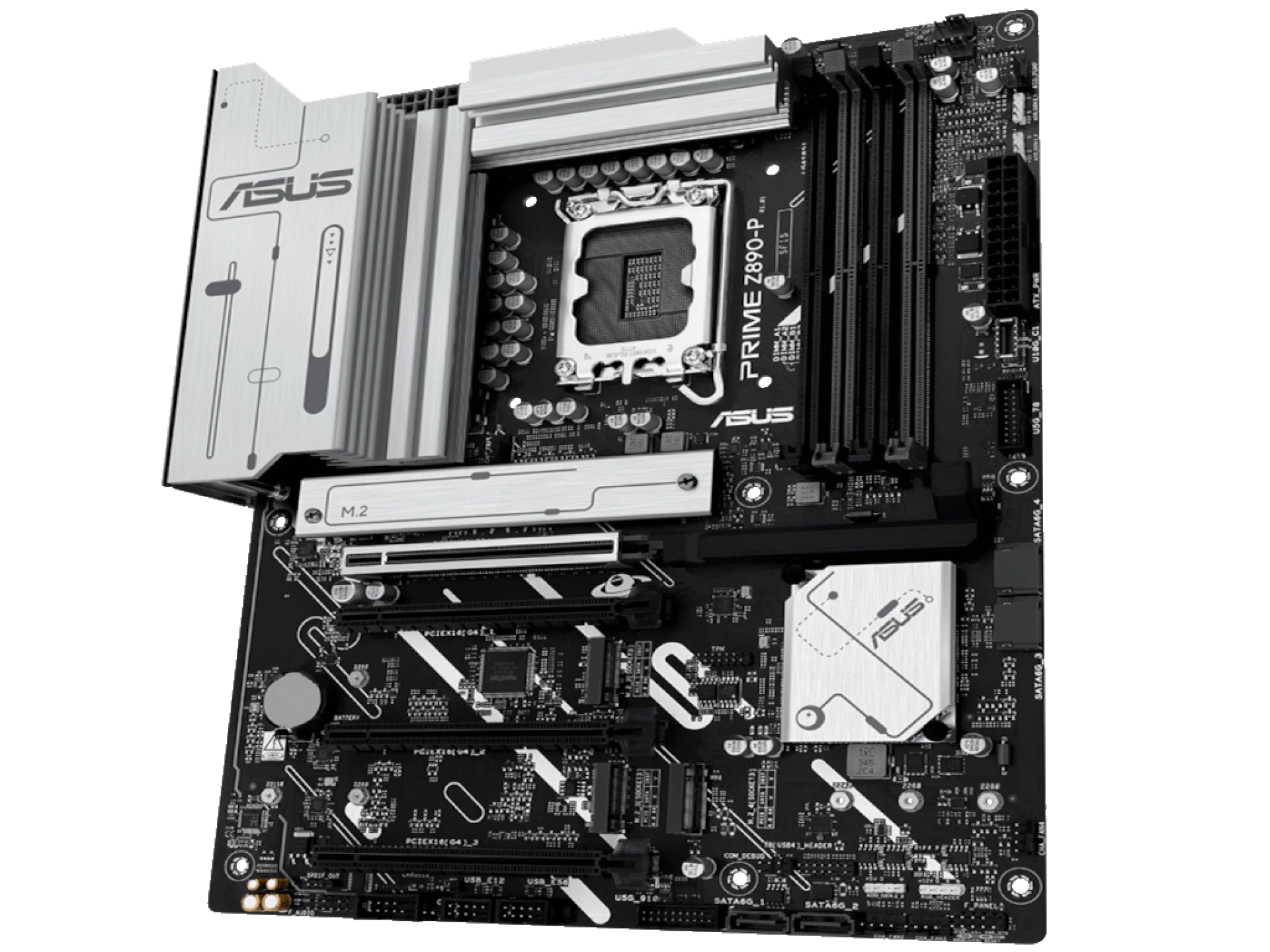 ASUS MB PRIME Z890-P LGA 1851, 4x DDR5, 4x M.2, 1x HDMI, 1xDP, 8x USB, ATX
