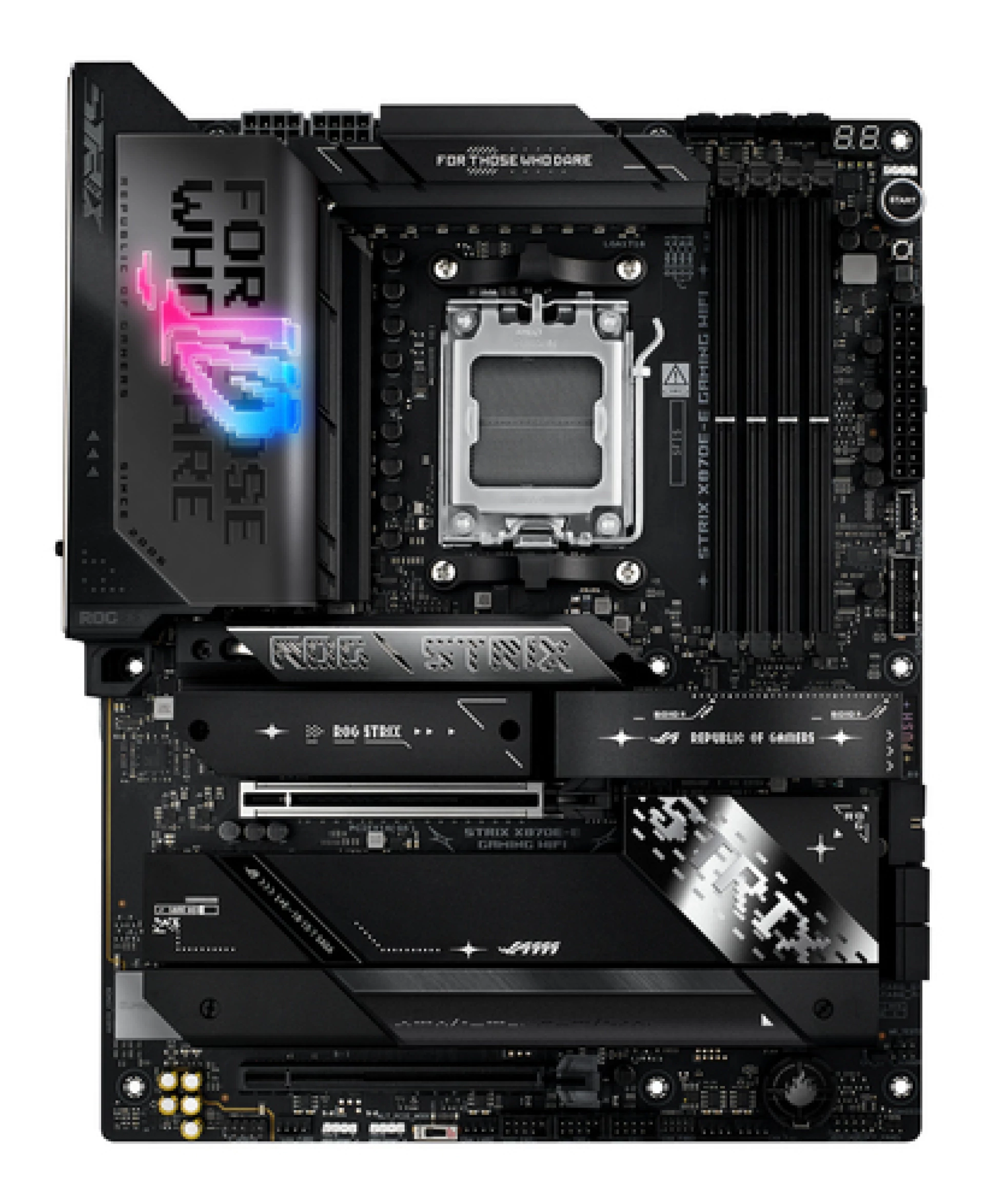 ASUS MB ROG STRIX X870E-EGaming Wifi, AM5, 4xDDR5,5x M.2;4xSATA,HDMI,13x USB, RAID,ATX
