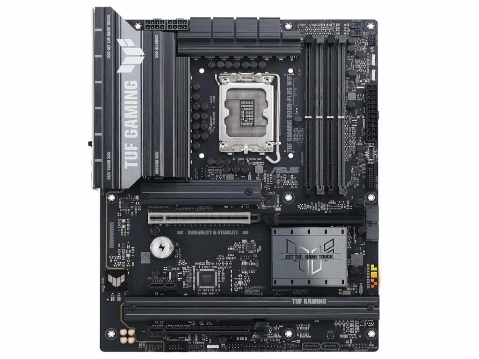 ASUS MB TUF Gaming B860-PLUS WIFI, LGA 1851, 4x DDR5,3xM.2 1x DP, 1x HDMI, 1x USB-C, 8x USB, ATX