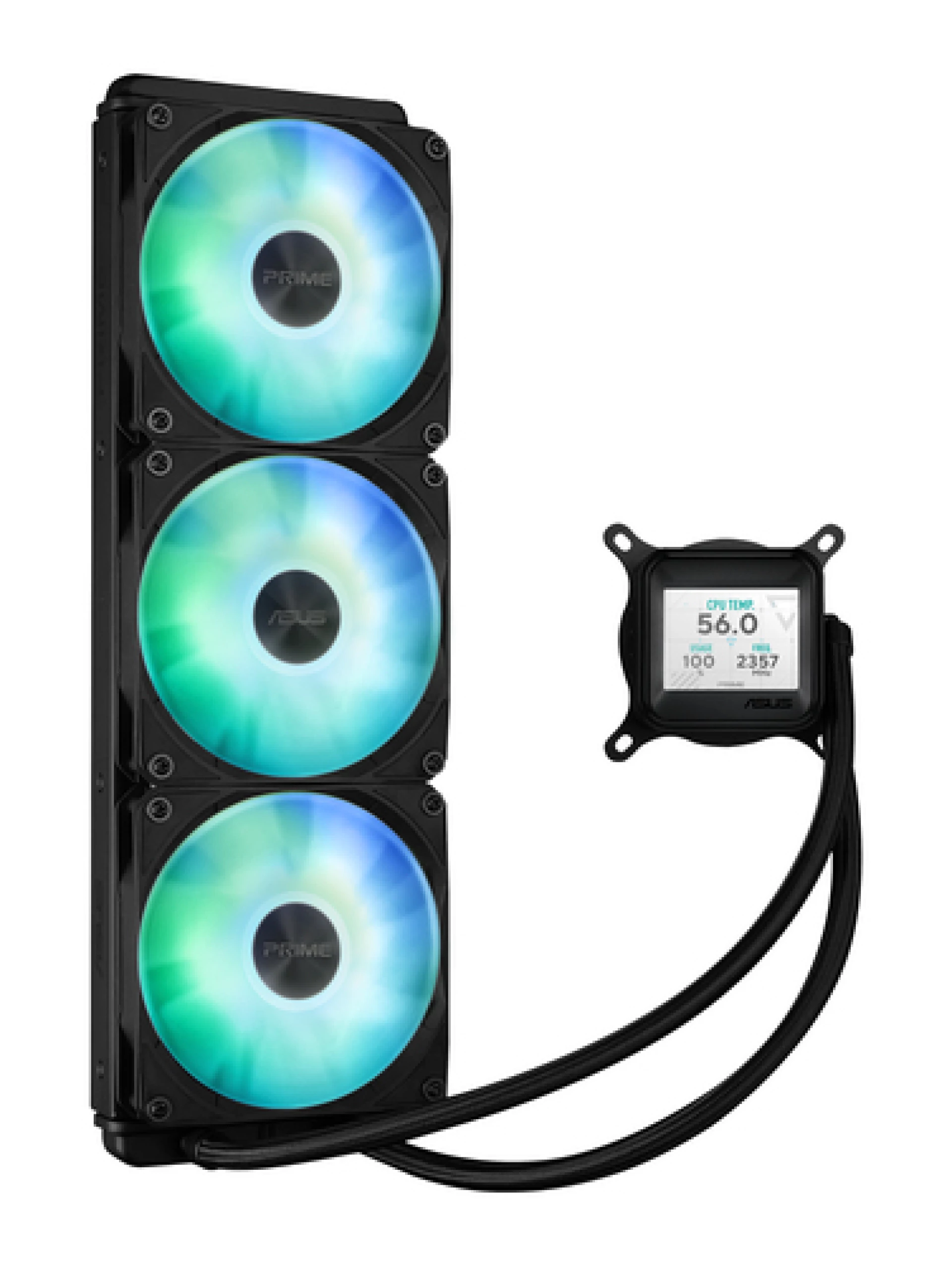 ASUS Prime LC ARGB LCD 360all-in-one CPU liquid cooler
