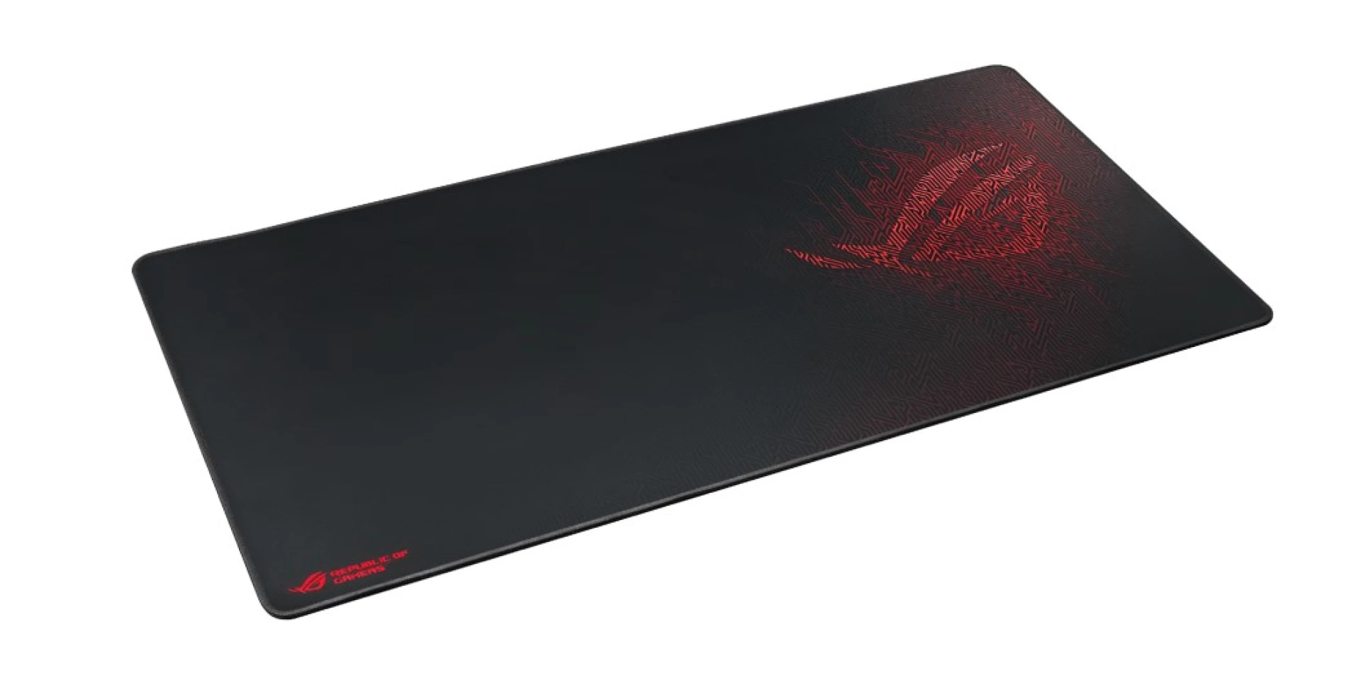 ASUS ROG Sheath Red gamingpodloga za miš, gumiranaanti-slip podloga, crno-crvena