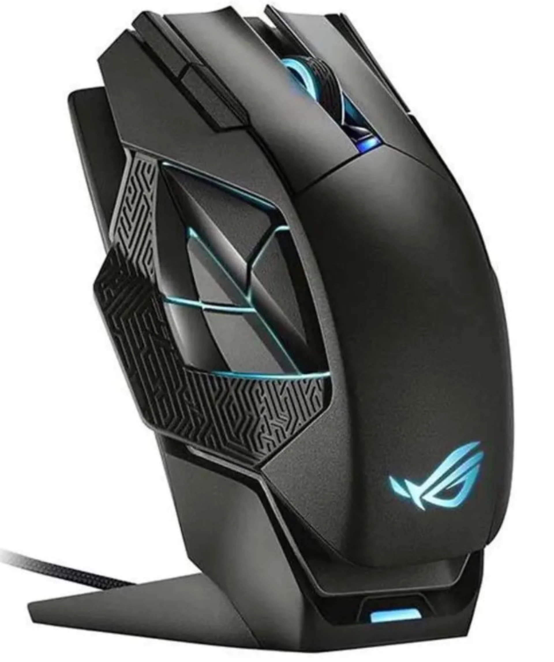 ASUS ROG SPATHA X gaming miš,12 programabilnih tipki, 6 ROGmikro prekidača, 19000 dpi