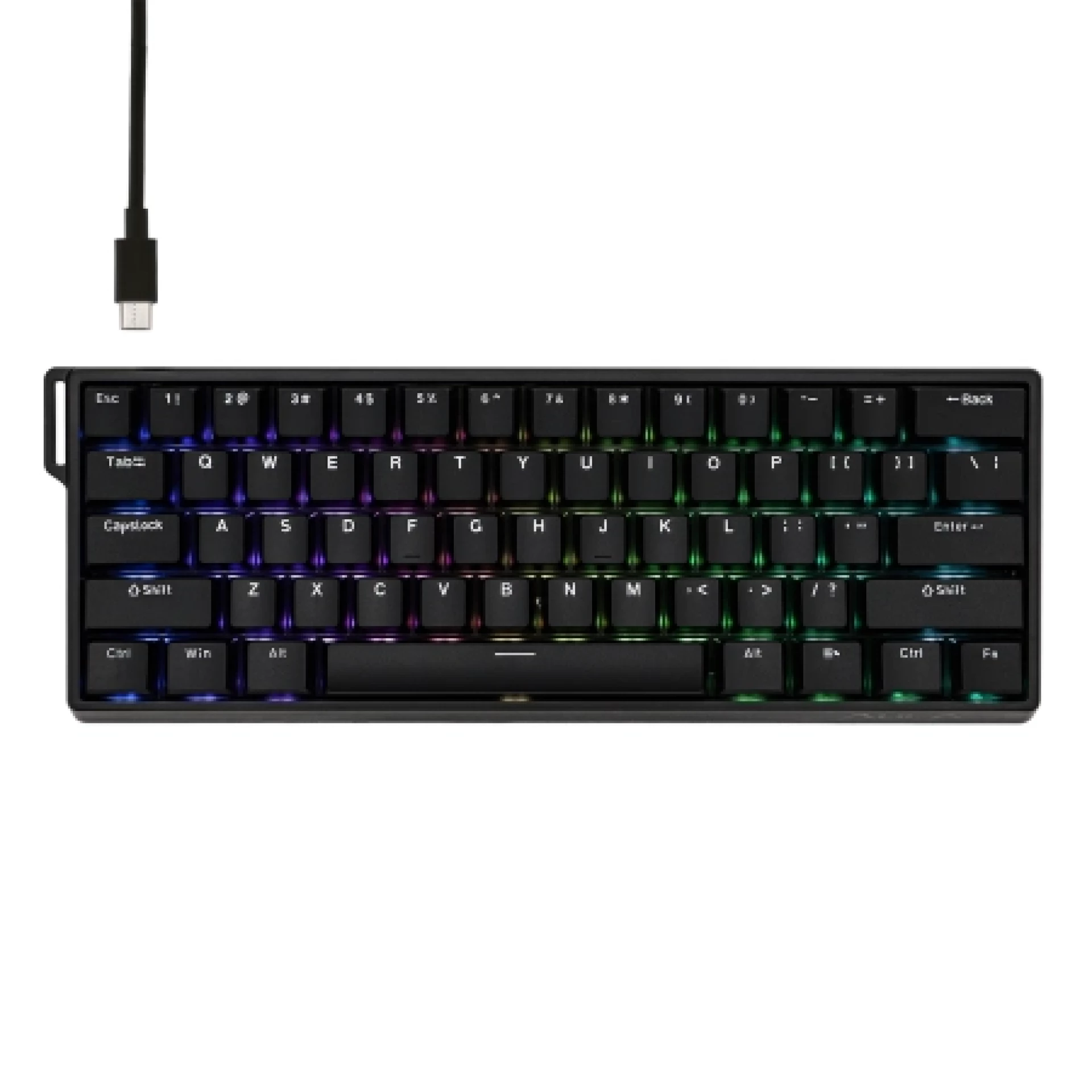AULA Gaming Mehanička Tastatura RGB WiN60 HE