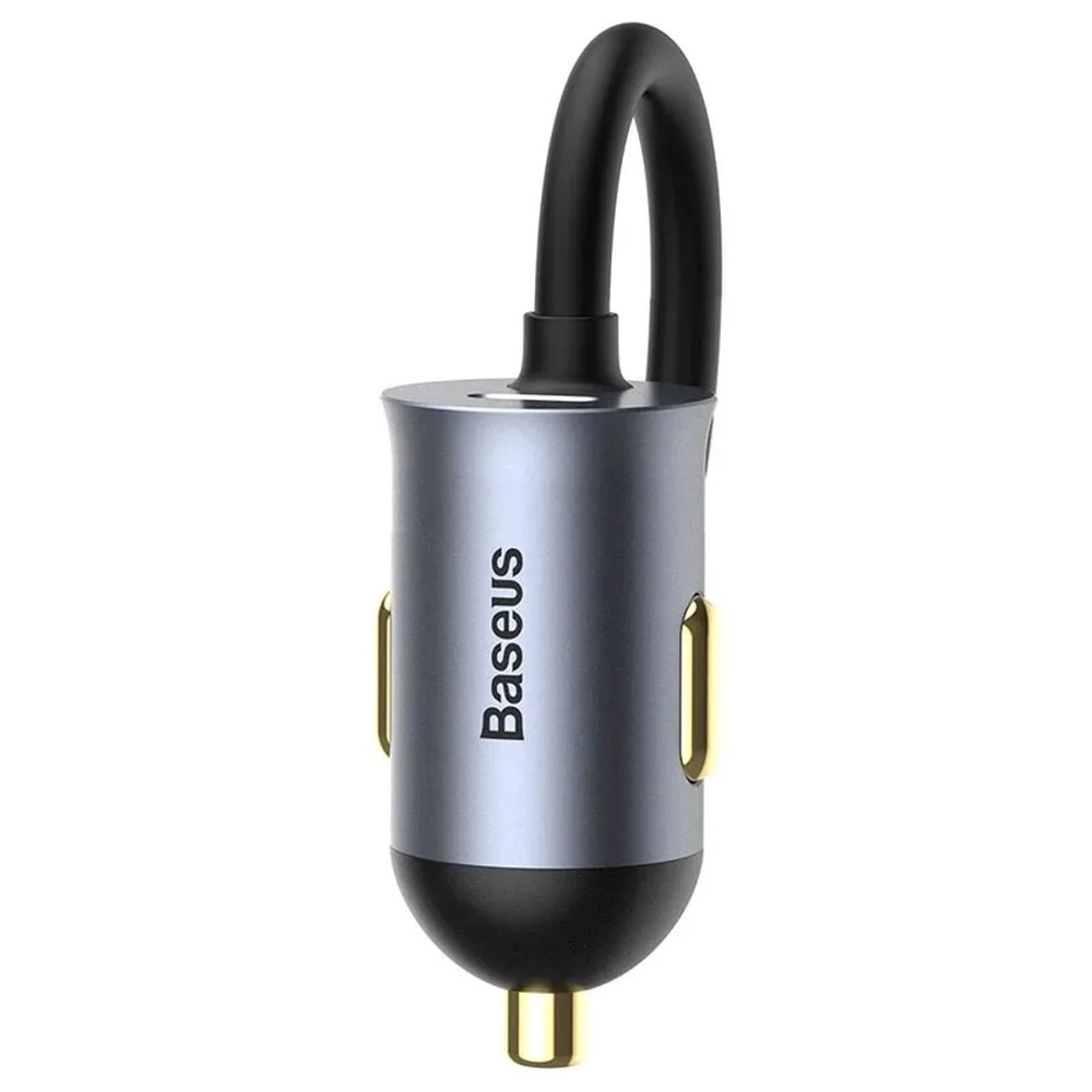 Auto punjač BASEUS, 2 x USB A + 2 x Type C s kablom PD3.0 QC4.0 3A 120W