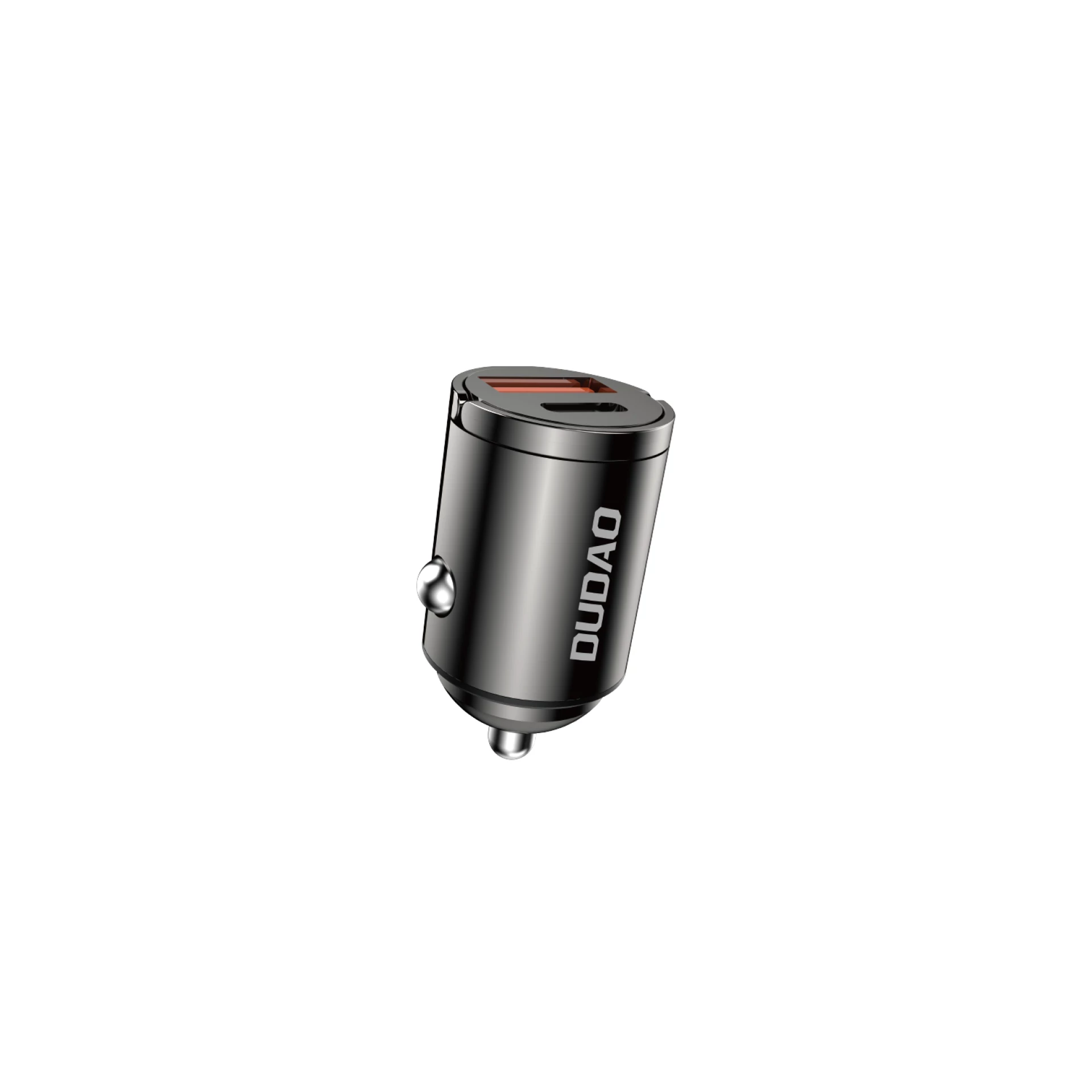 Auto punjač Dudao R3MAX 48W QC PD mini car charger crni