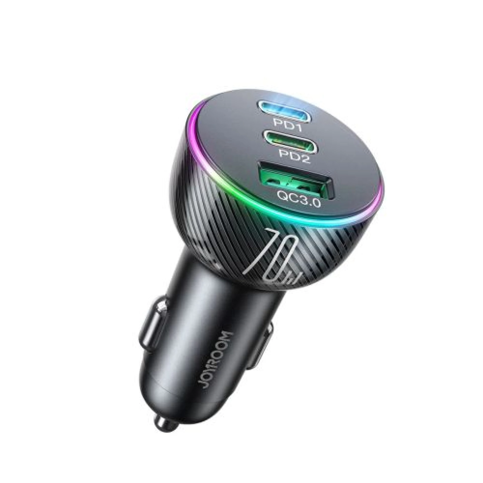 Auto punjač Joyroom JR-CL26 70W car charger 3 ports USB 2x USB-C