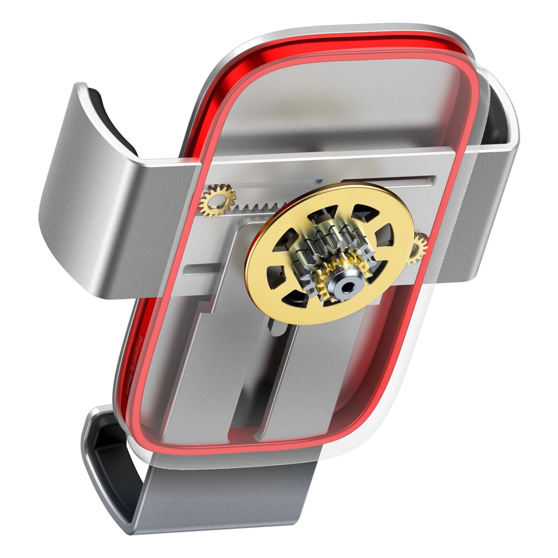 Auto stalak BASEUS gravitacijski za ventilaciju silver