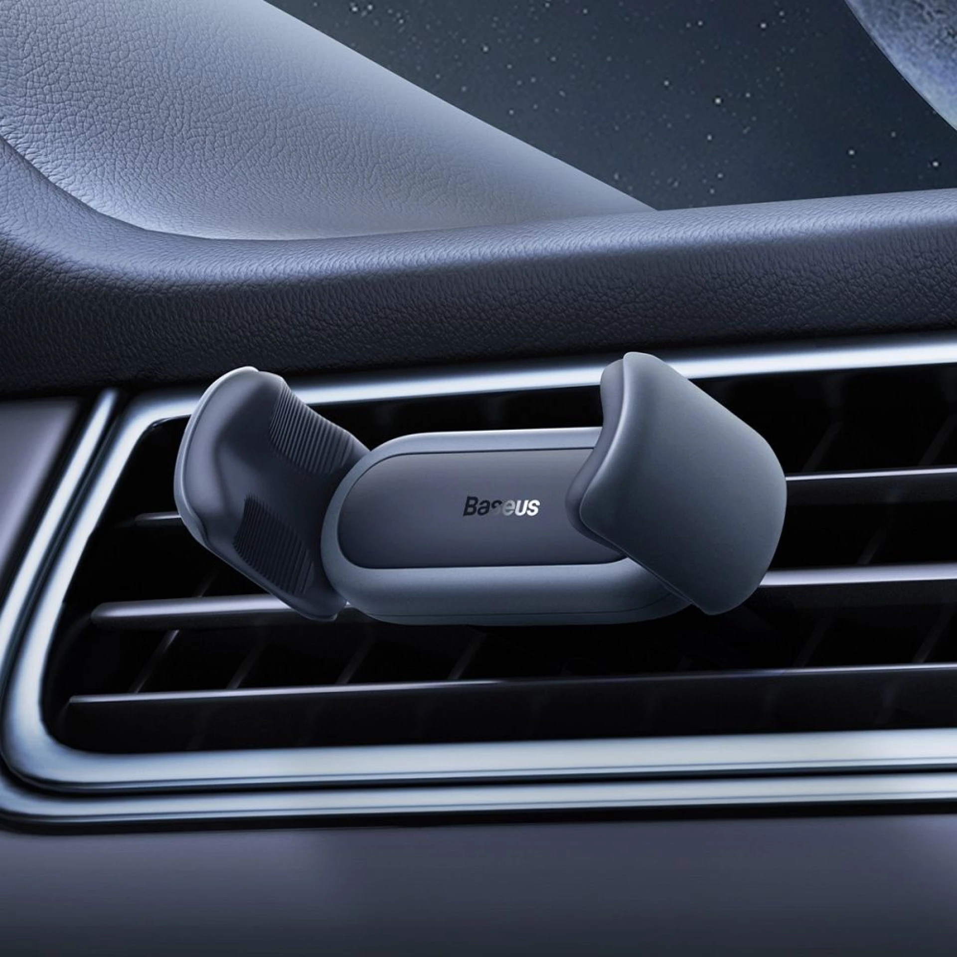 Auto stalak BASEUS za ventilaciju black