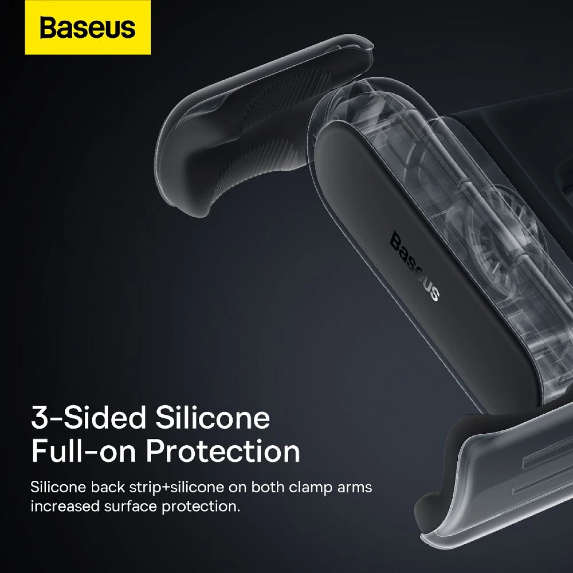 Auto stalak BASEUS za ventilaciju black
