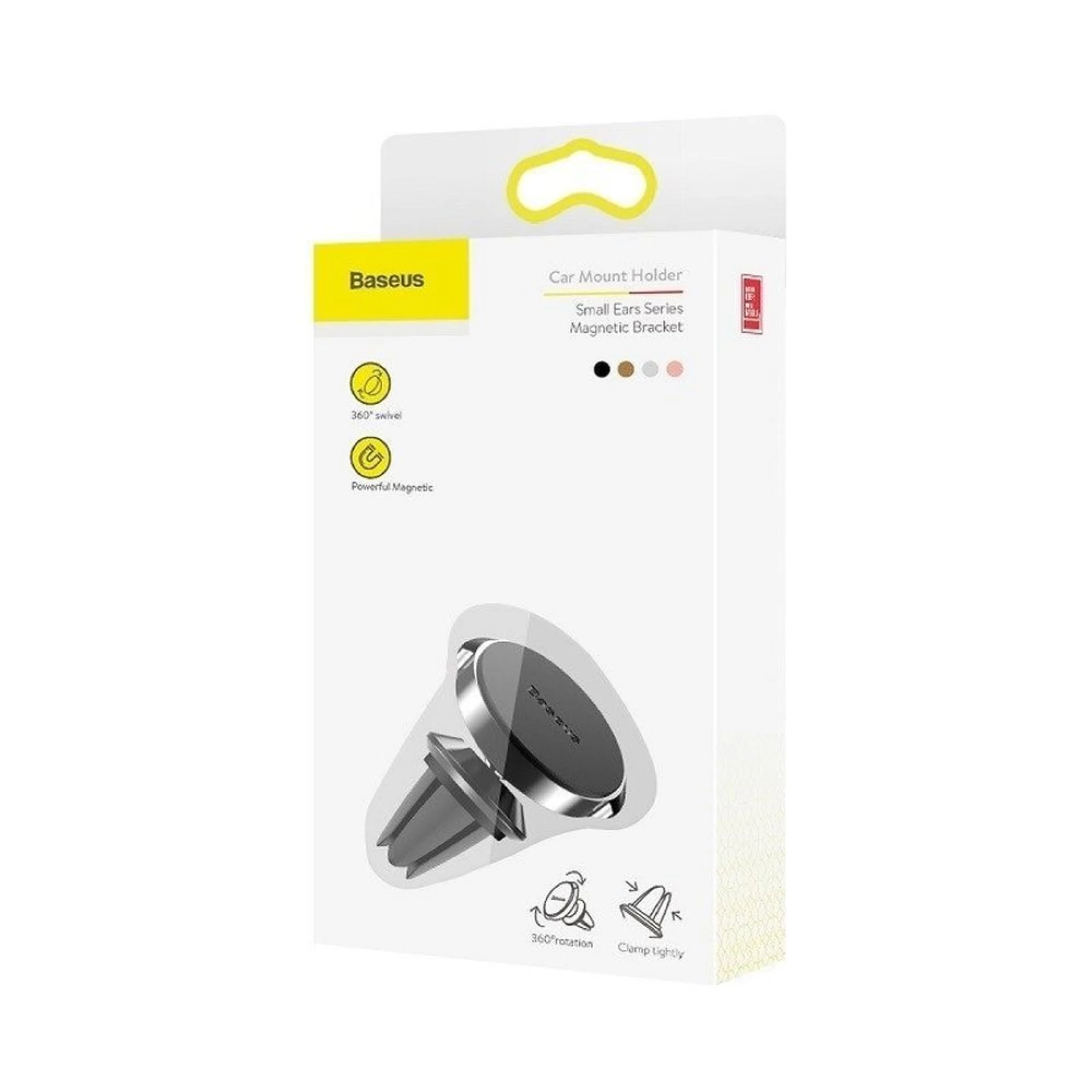 Auto stalak BASEUS za ventilaciju SUER-A01 magnetic car holder crni
