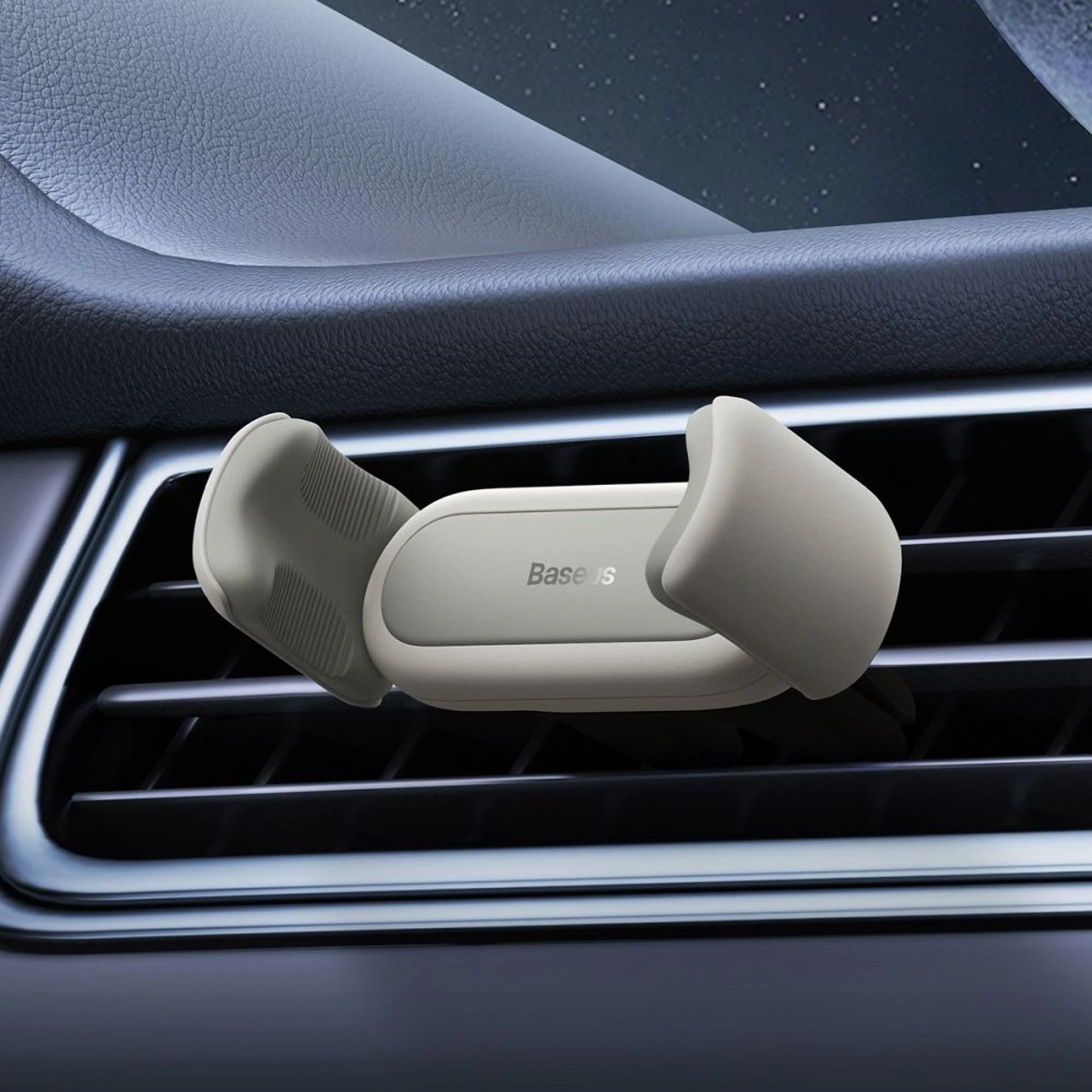 Auto stalak BASEUS za ventilaciju white