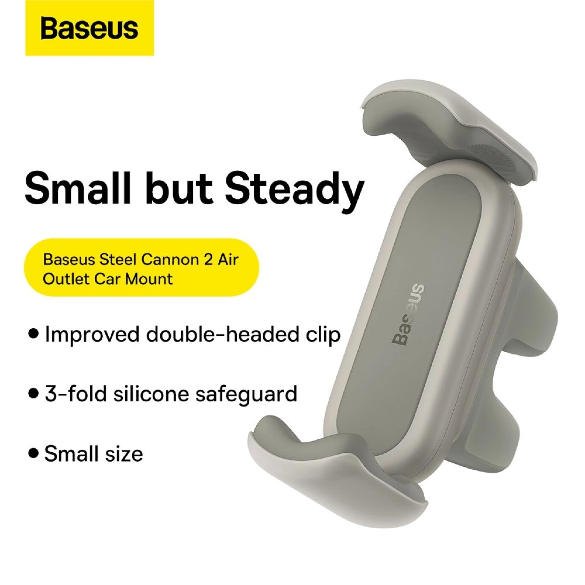 Auto stalak BASEUS za ventilaciju white
