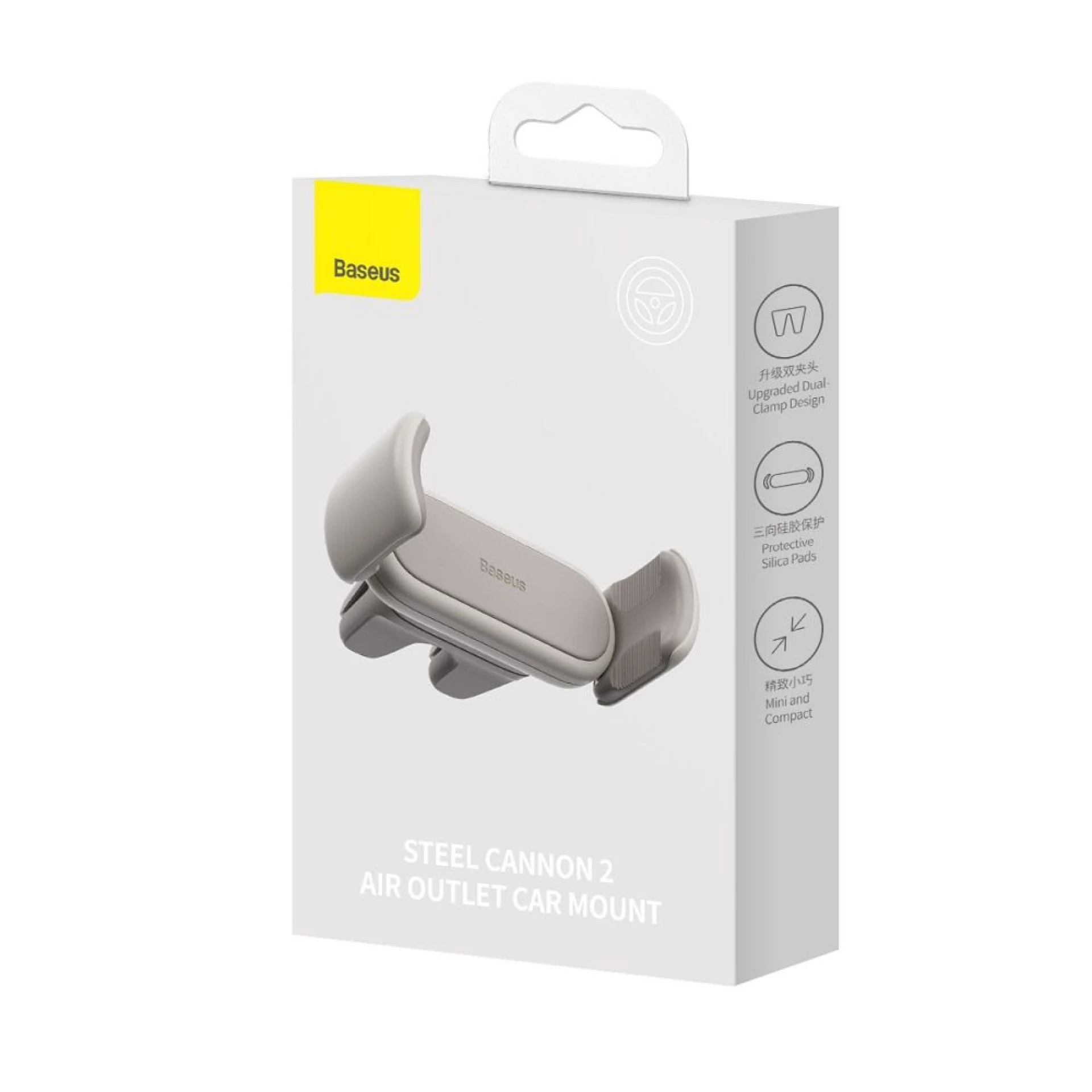 Auto stalak BASEUS za ventilaciju white