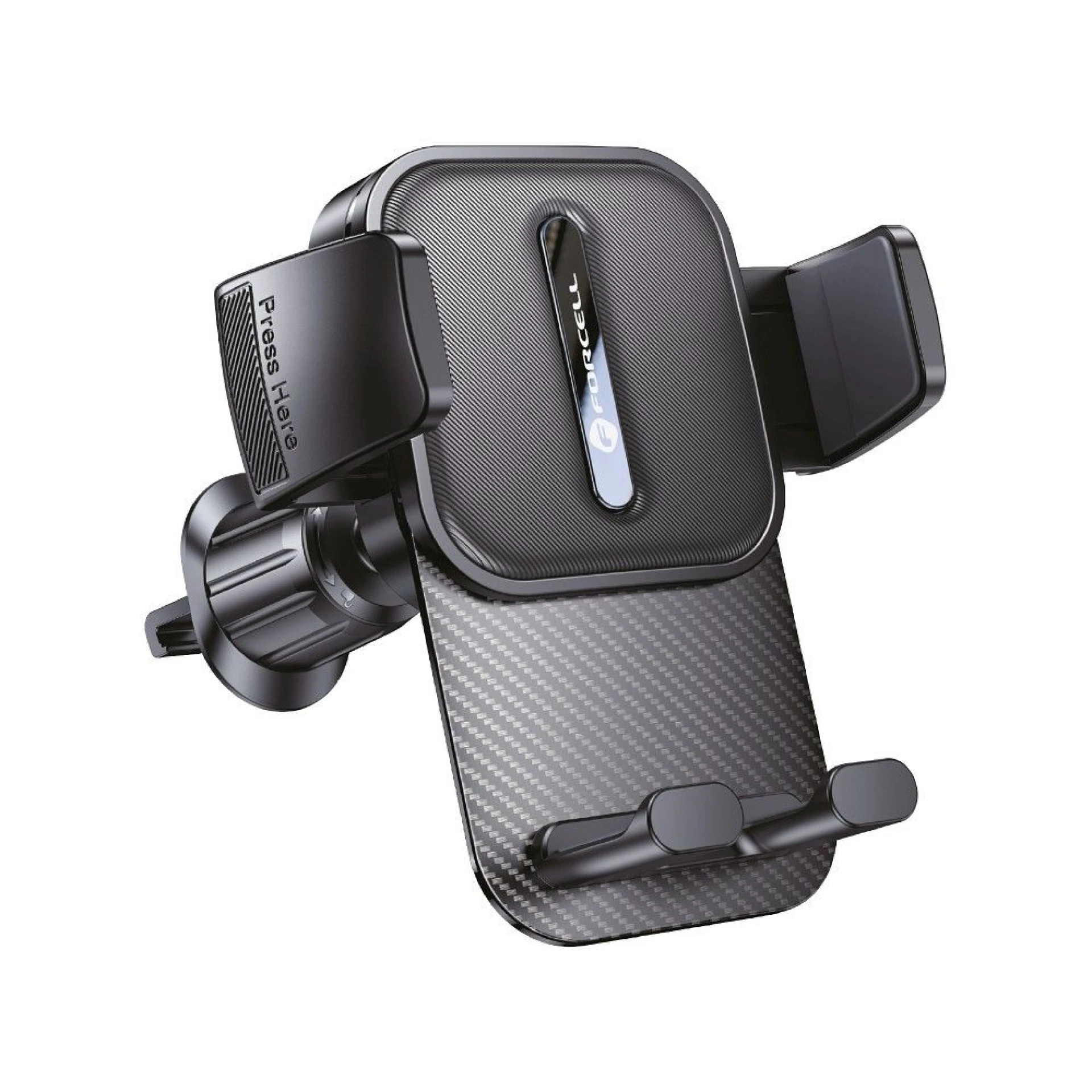Autodržač FORCELL F-Grip Guardian for air vent crni