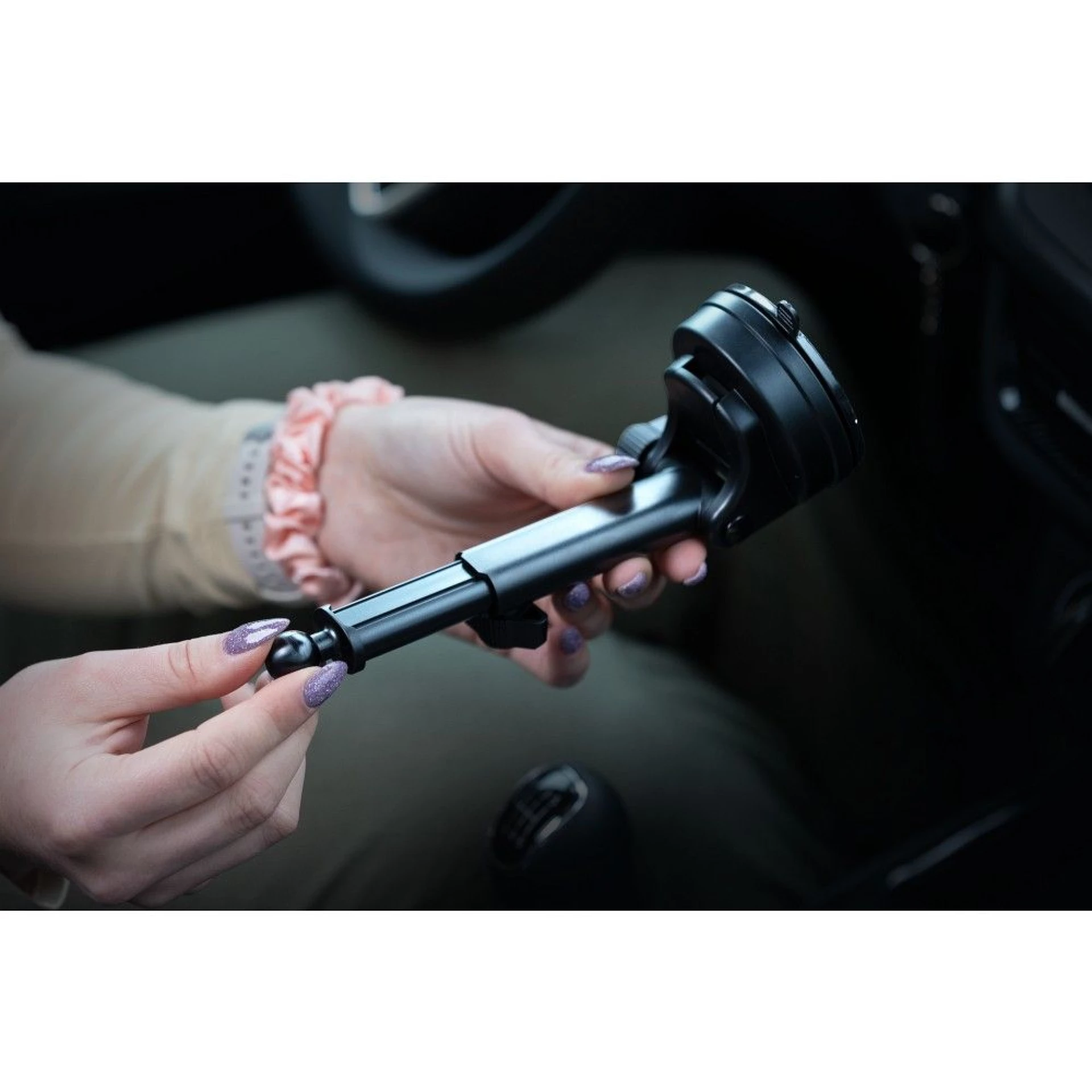 Autodržač FORCELL F-Grip Guardian to windshield/center console crni