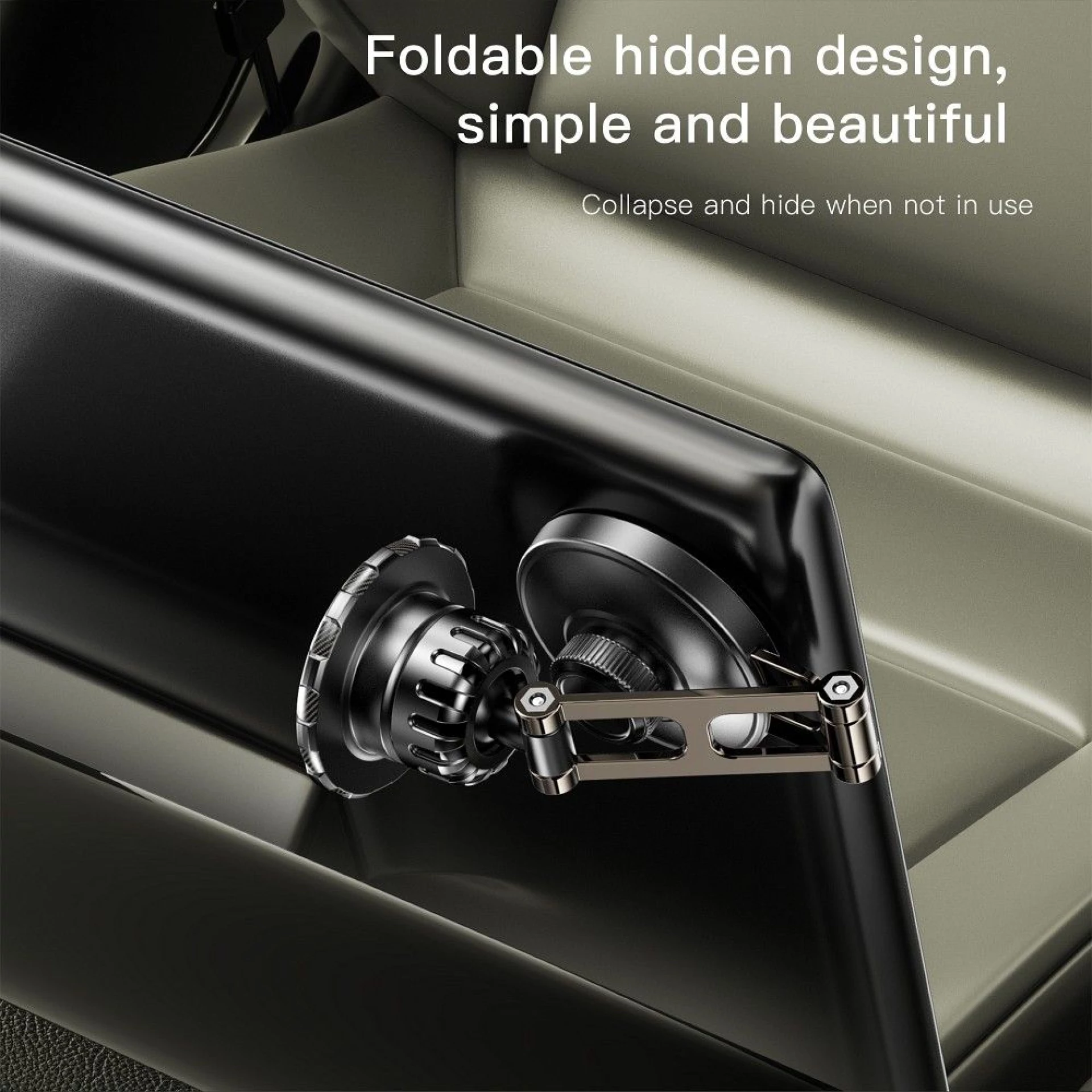 Autodržač FORCELL F-Grip IronSecure windshield/dashboard crni