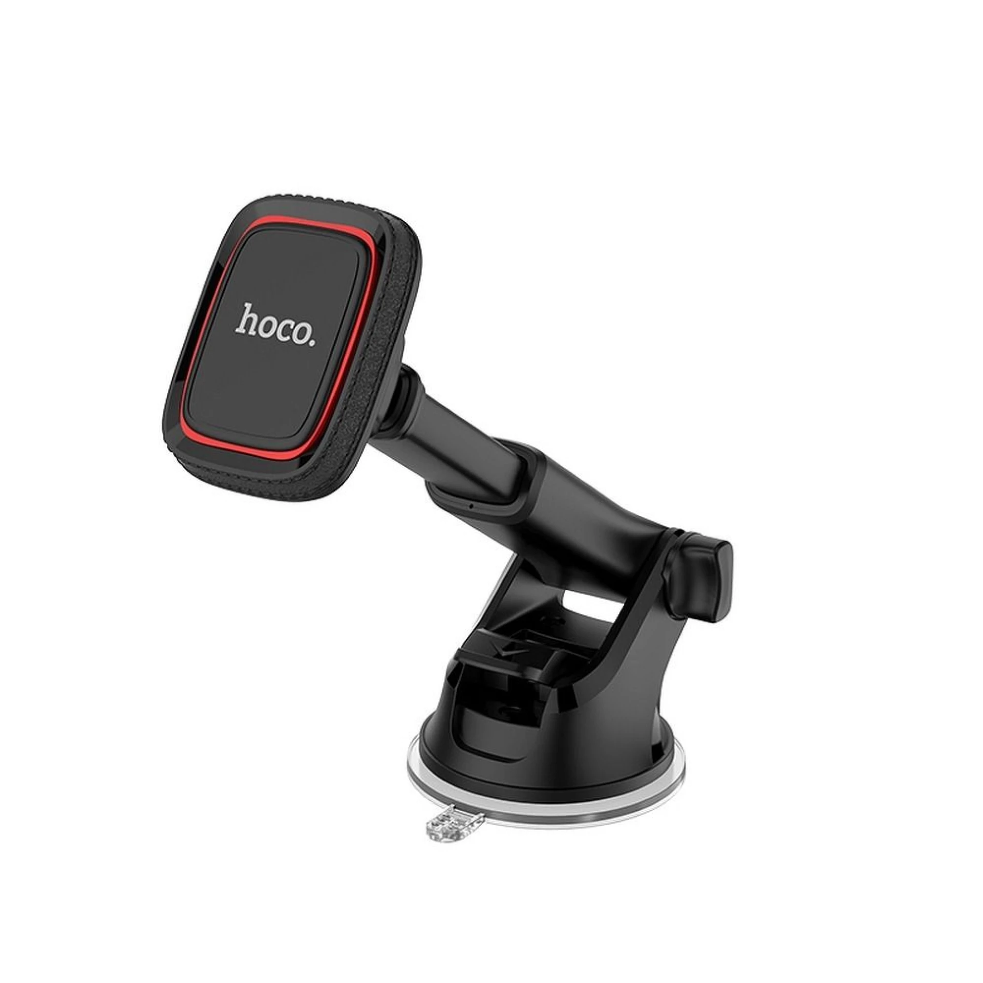 Autodržač HOCO CA42 magnetni windshield/center console crno crveni