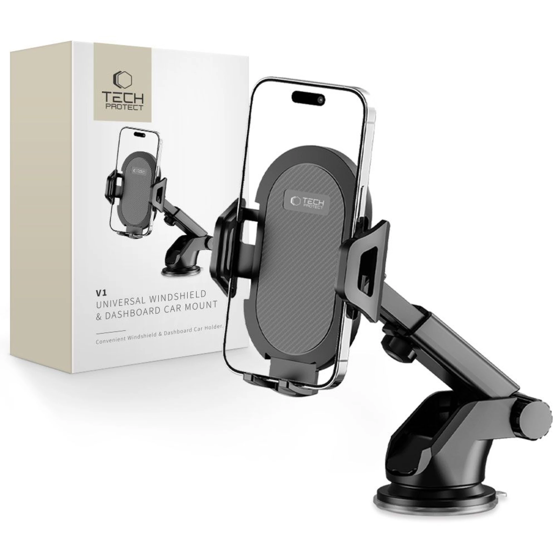Autodržač Tech-Protect V1 Car Holder for Dashboard/Windshield