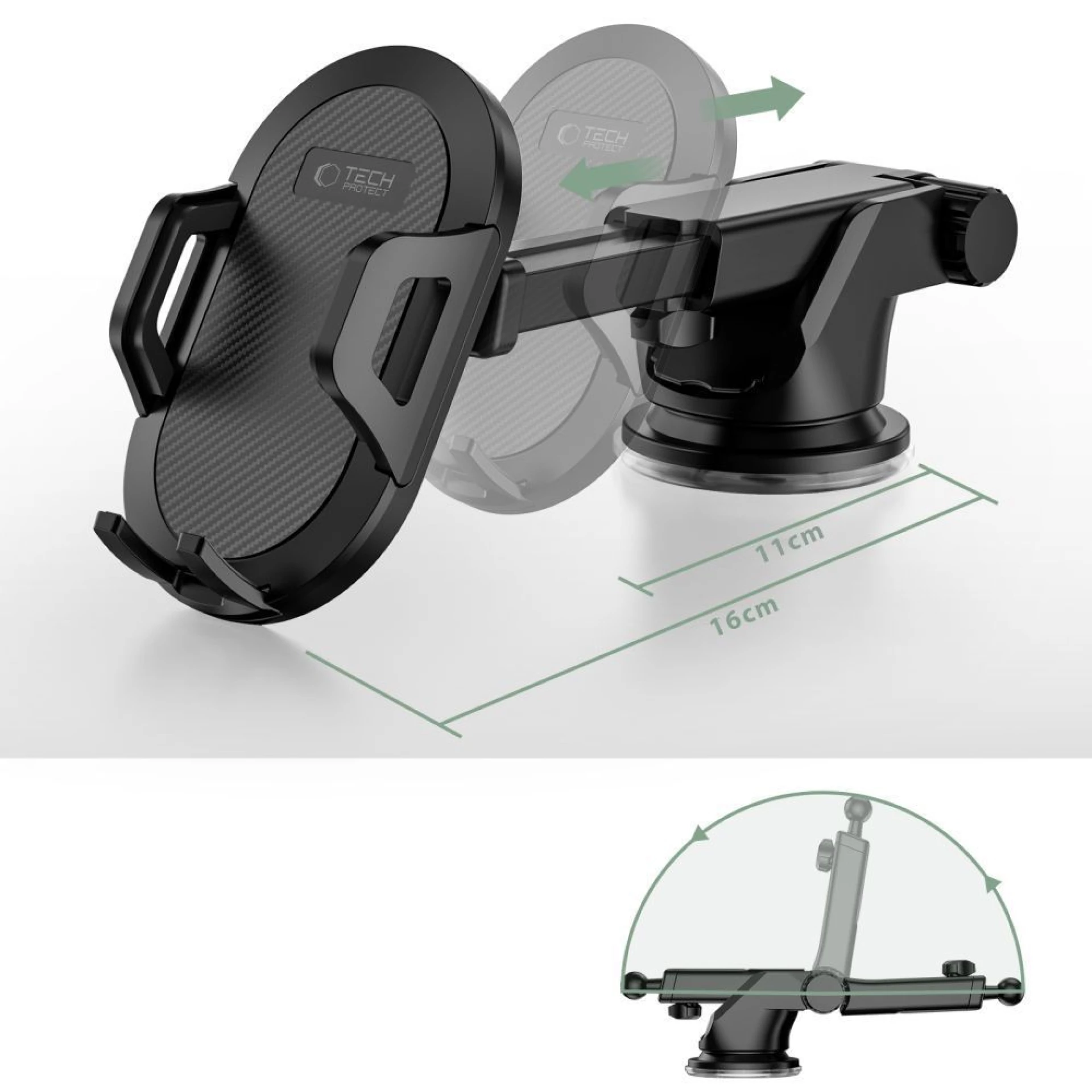 Autodržač Tech-Protect V1 Car Holder for Dashboard/Windshield