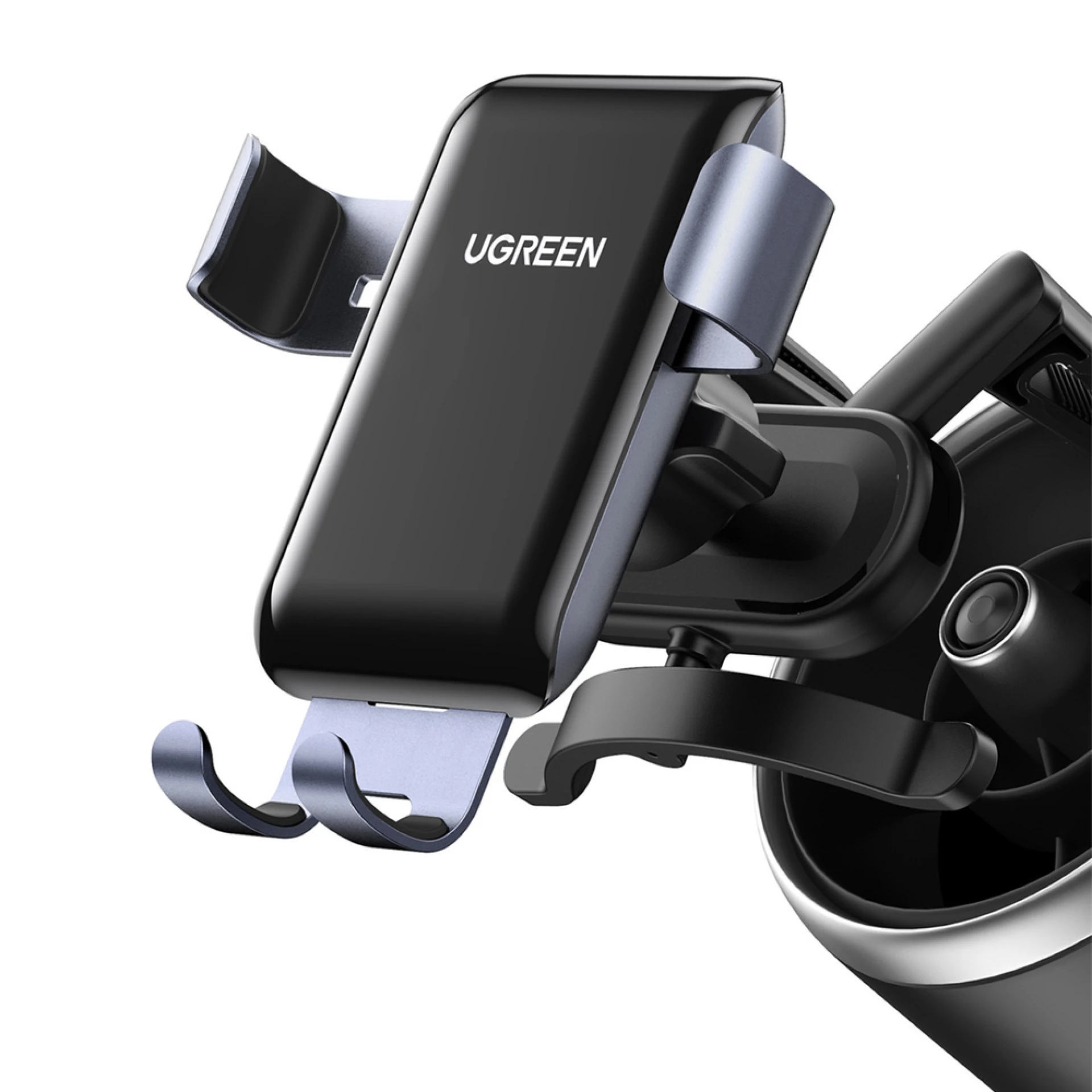 Autodržač Ugreen Round Grid Car Phone Holder gray
