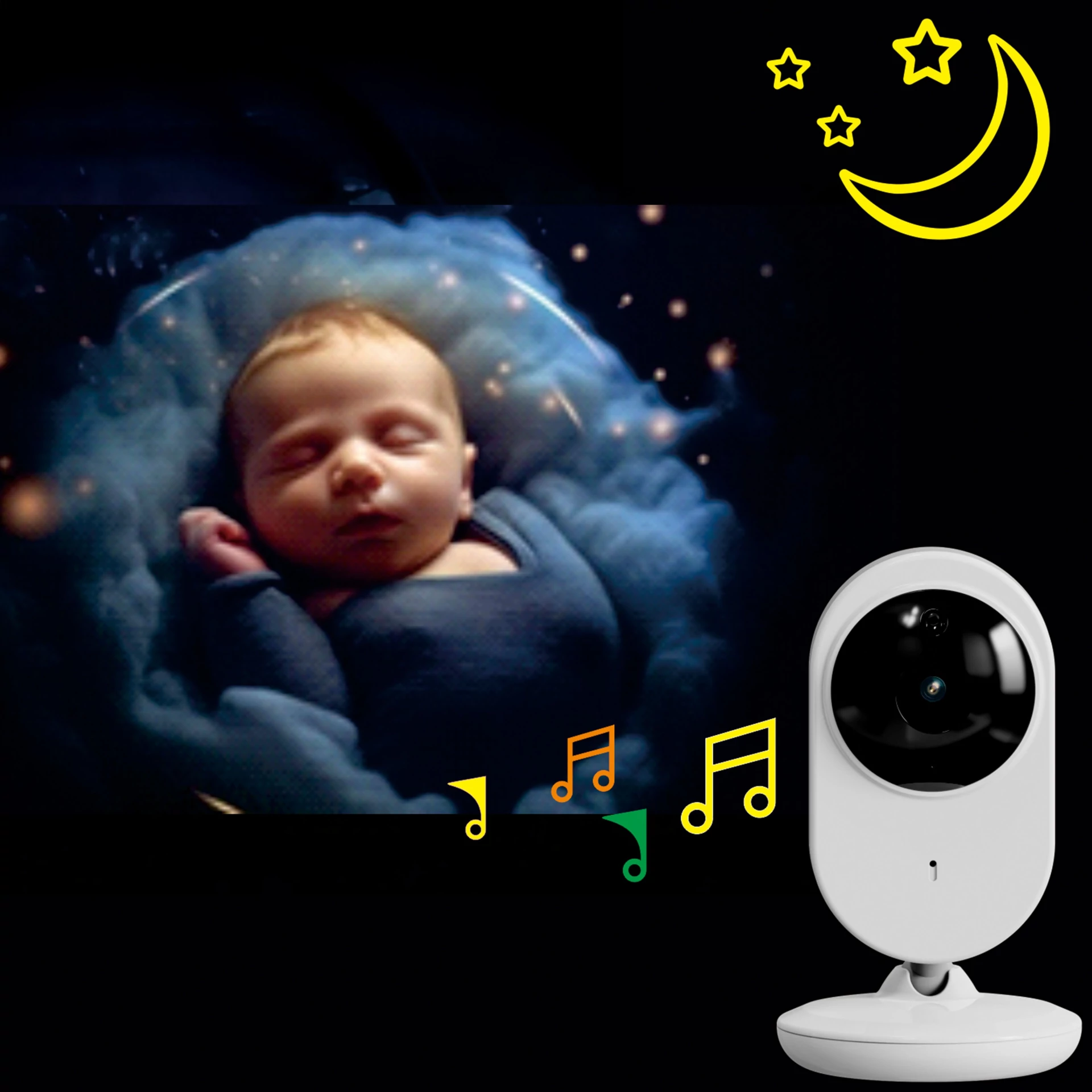 Baby kamera RTSM SP220 with night vision