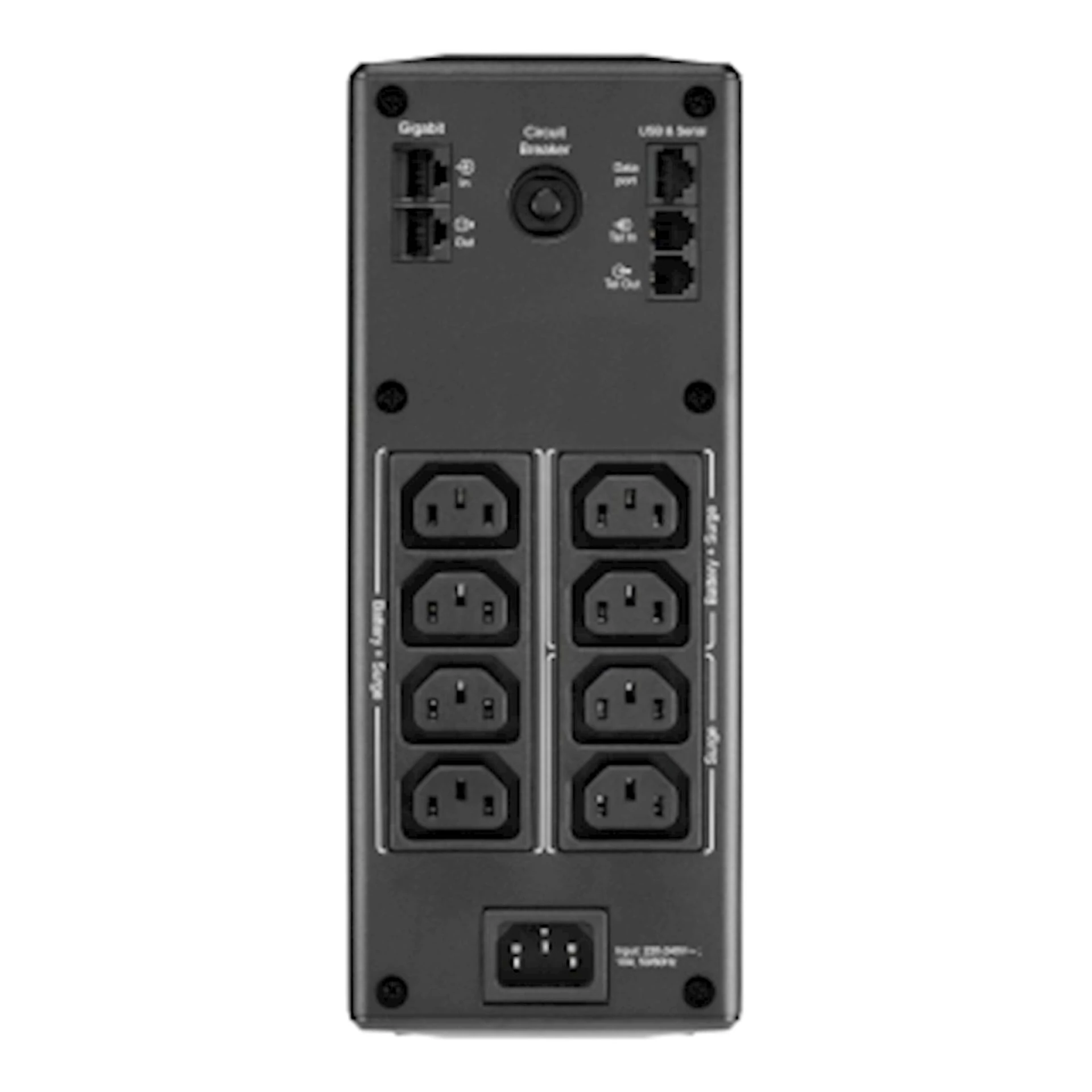 Back-UPS APC, 1300VA, Tower, 230V, 8XIEC C13, AVR