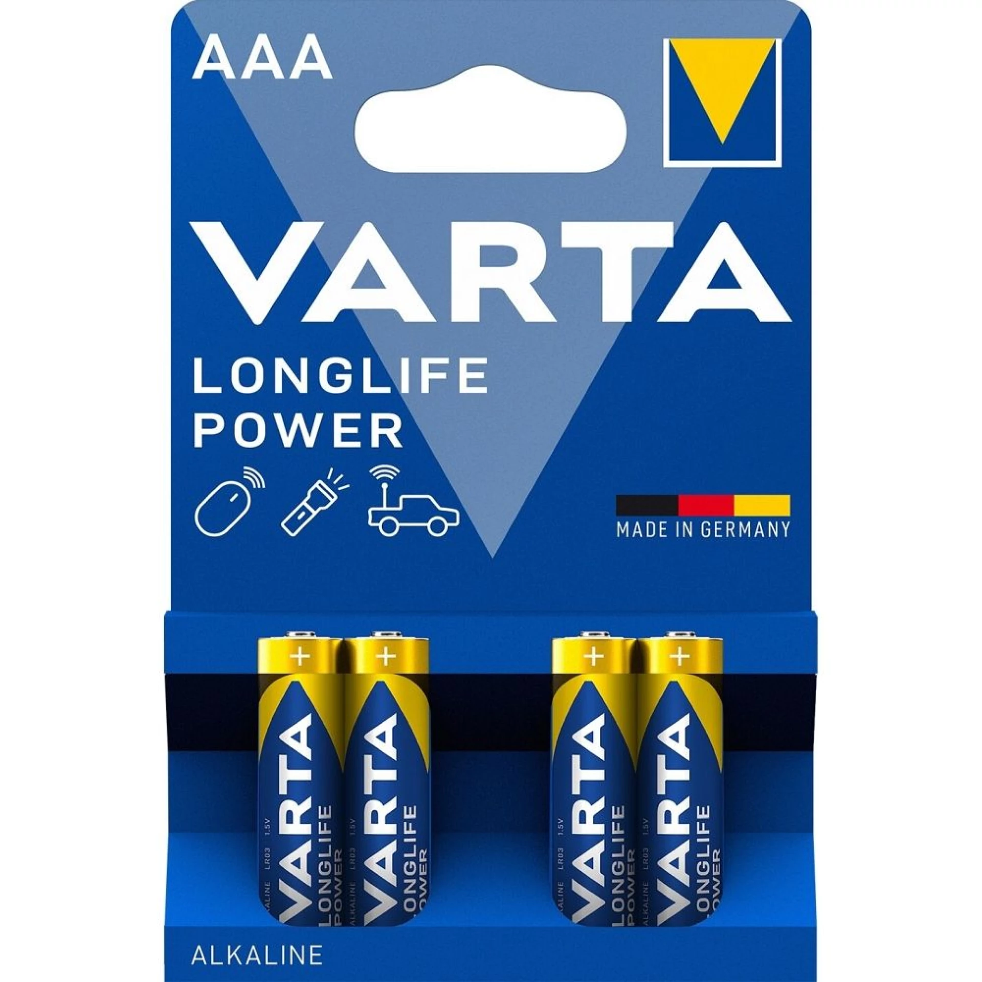 Baterije VARTA alkaline battery R3 (AAA) Longlife Power 4kom