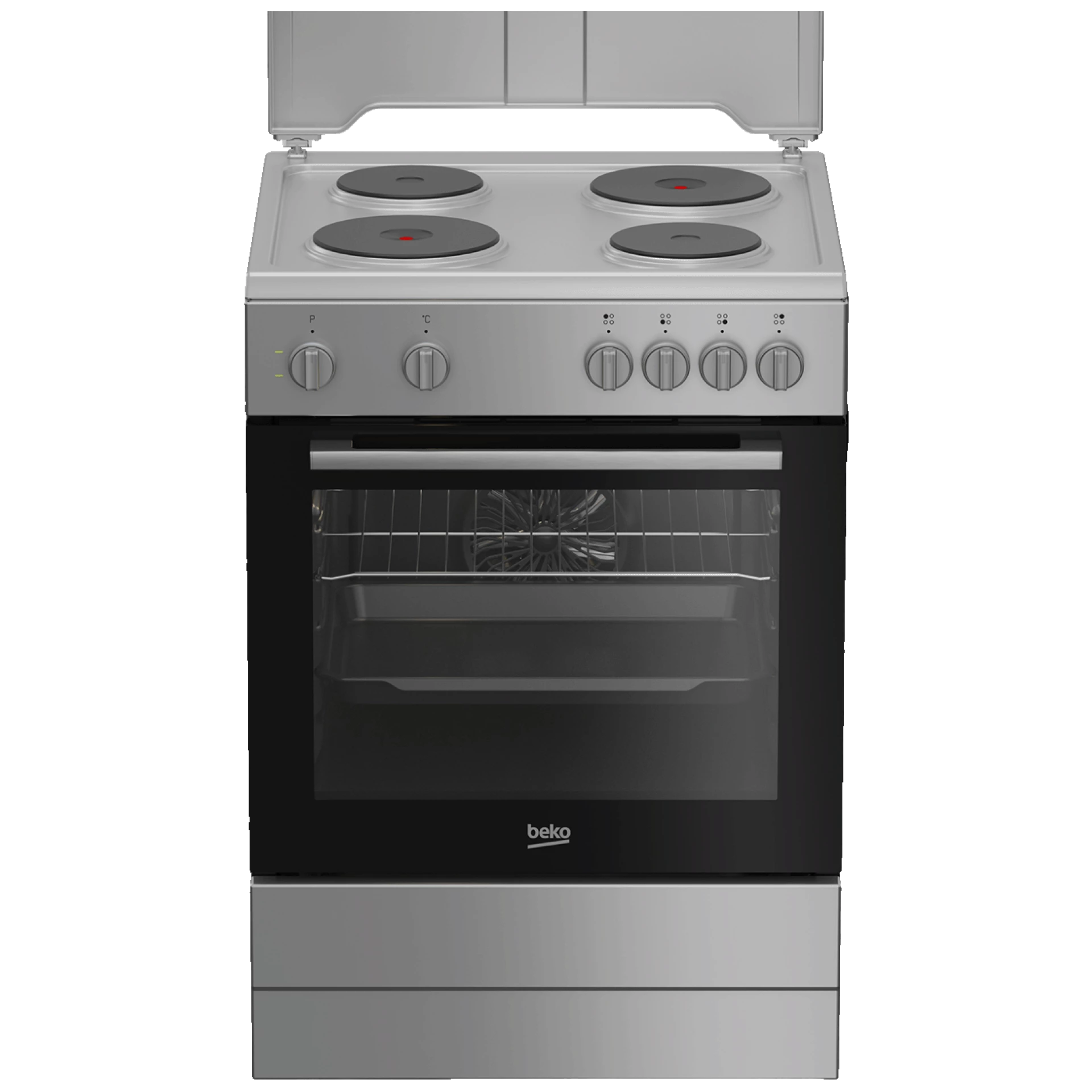 Beko Štednjak, 4 električne ringle, pećnica 66 lit., A - FBE66000DS