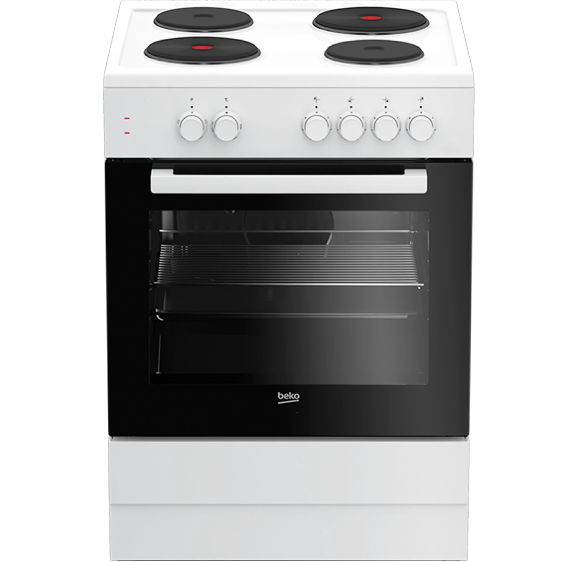 Beko Štednjak, 4 električne ringle, pećnica 67l, A - FSE 66000 GW