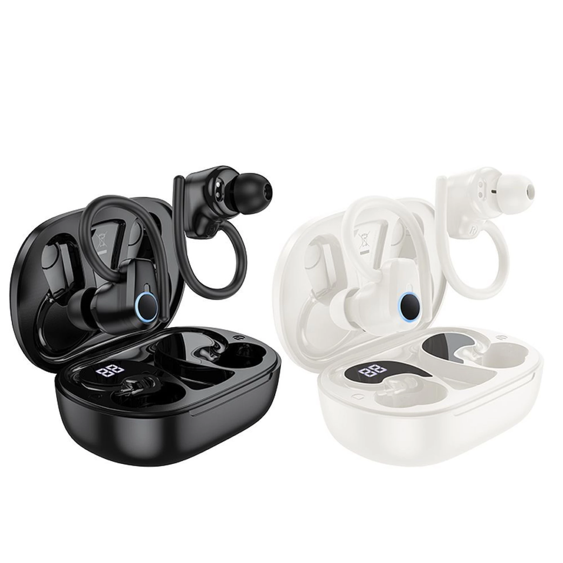 Bežične slušalice HOCO bluetooth, in-ear TWS EQ8 black