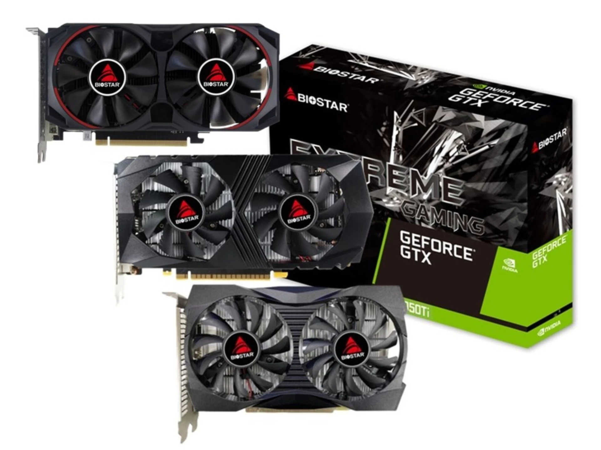BIOSTAR VGA 1050 Ti 4GB 4GB GDDR5, 128-bit 1x DVI, 1x DP, 1x HDMI