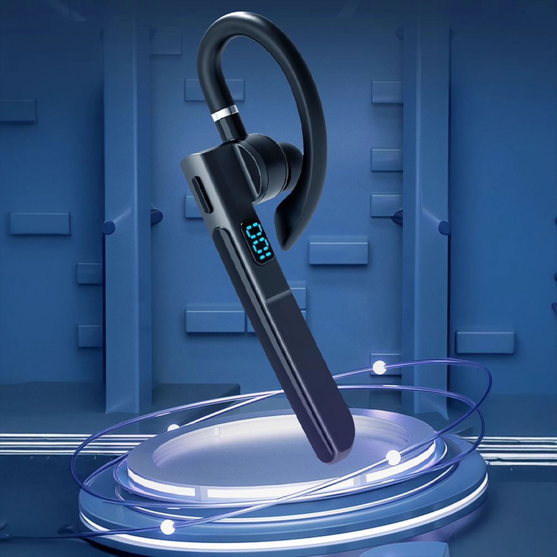 Bluetooth slušalica Blue Star Adventure Wireless mono headset crna