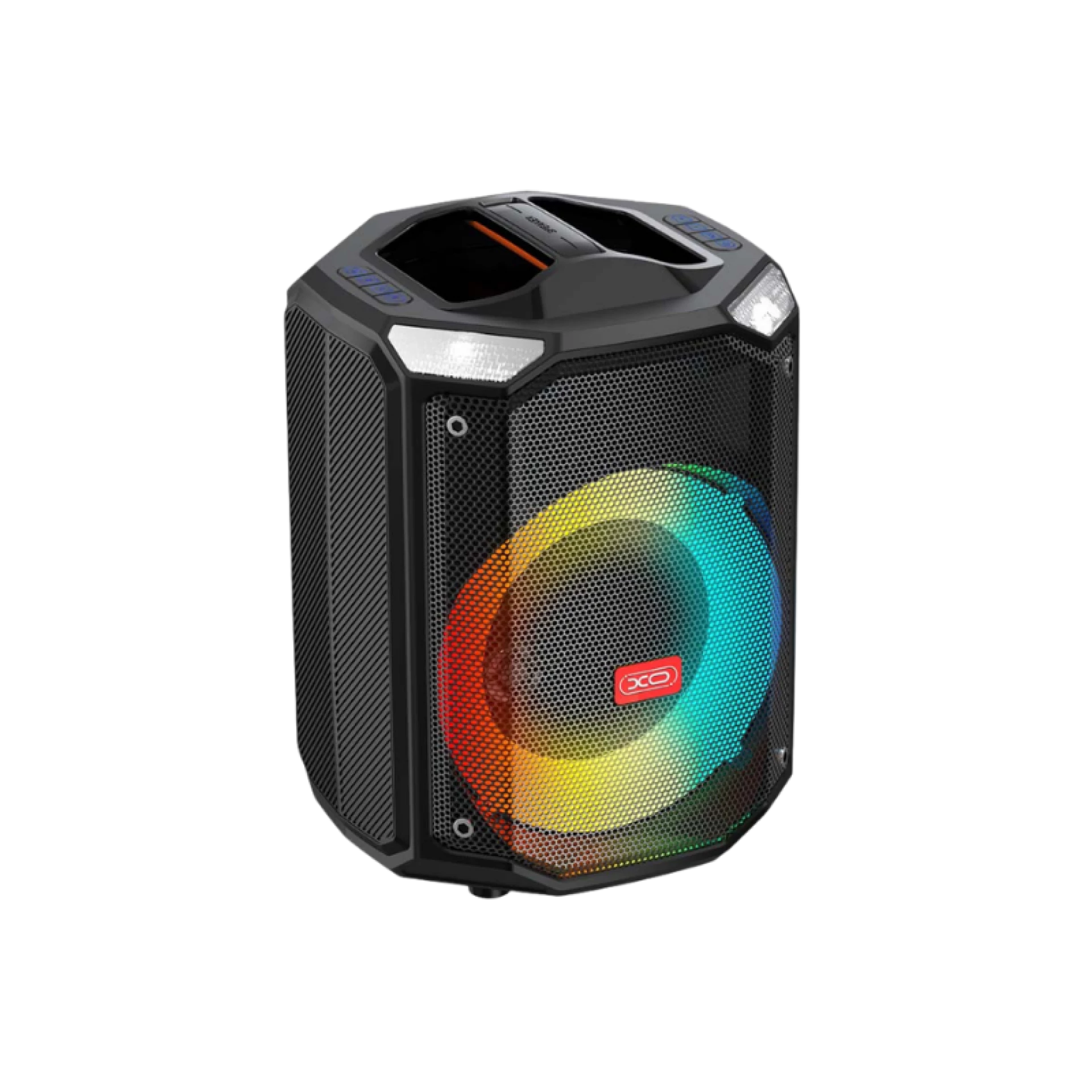 Bluetooth zvucnik XO F48 40W RGB + daljinski i wireless mikrofon Black