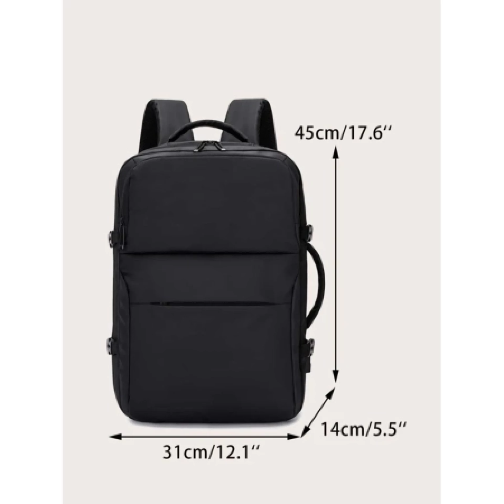 BORG Ruksak za Notebook S218 17,3" Crni