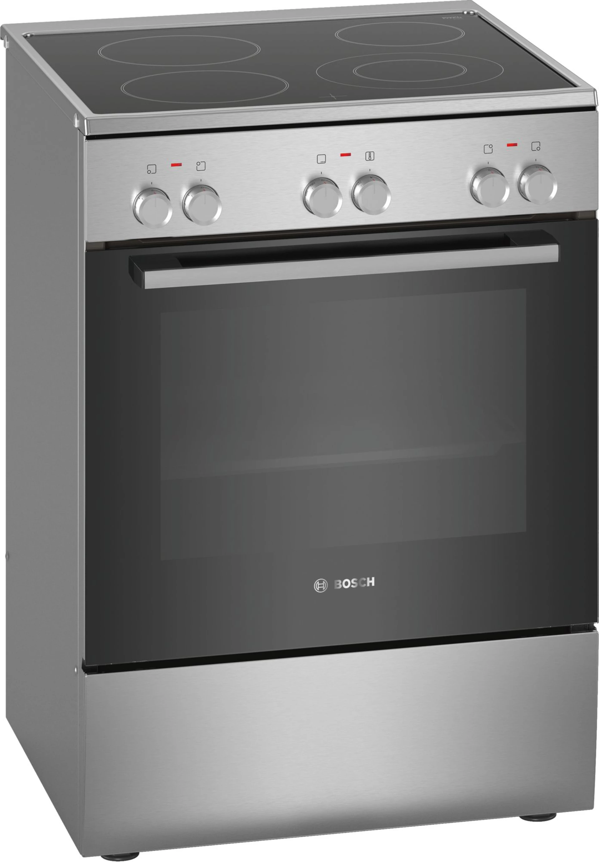 BOSCH električni štednjak Serie 4|, A+, 66L, INOX, TR HKA090150