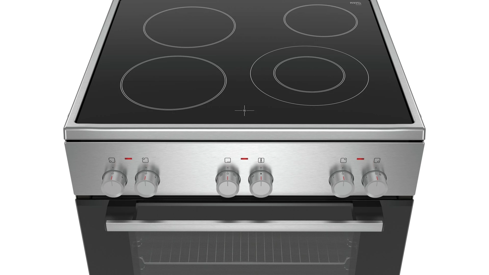 BOSCH električni štednjak Serie 4|, A+, 66L, INOX, TR HKA090150