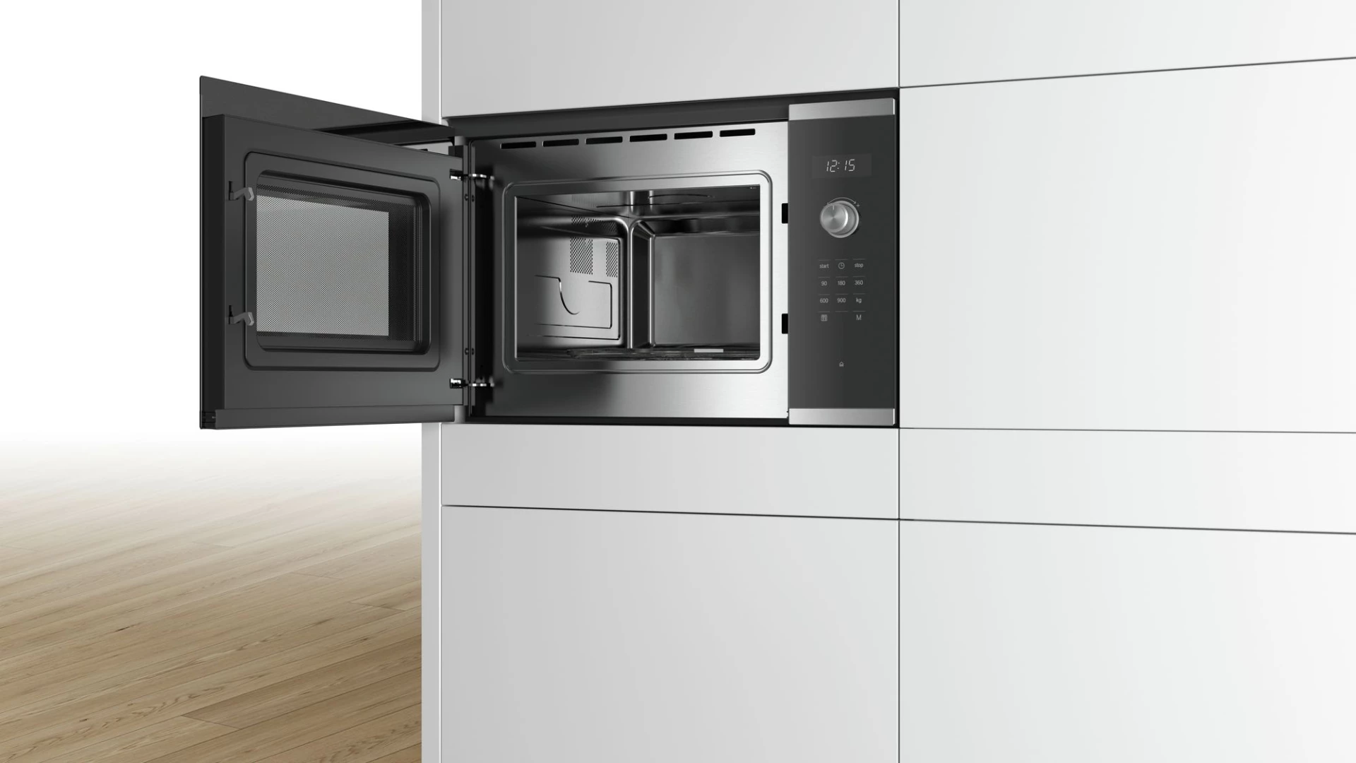 Mikrovalna BOSCH Serie 6| INOX, 900W, Autopilot 7, 25L, Lijevo otvaranje, CN BFL554MS0, ugradbena