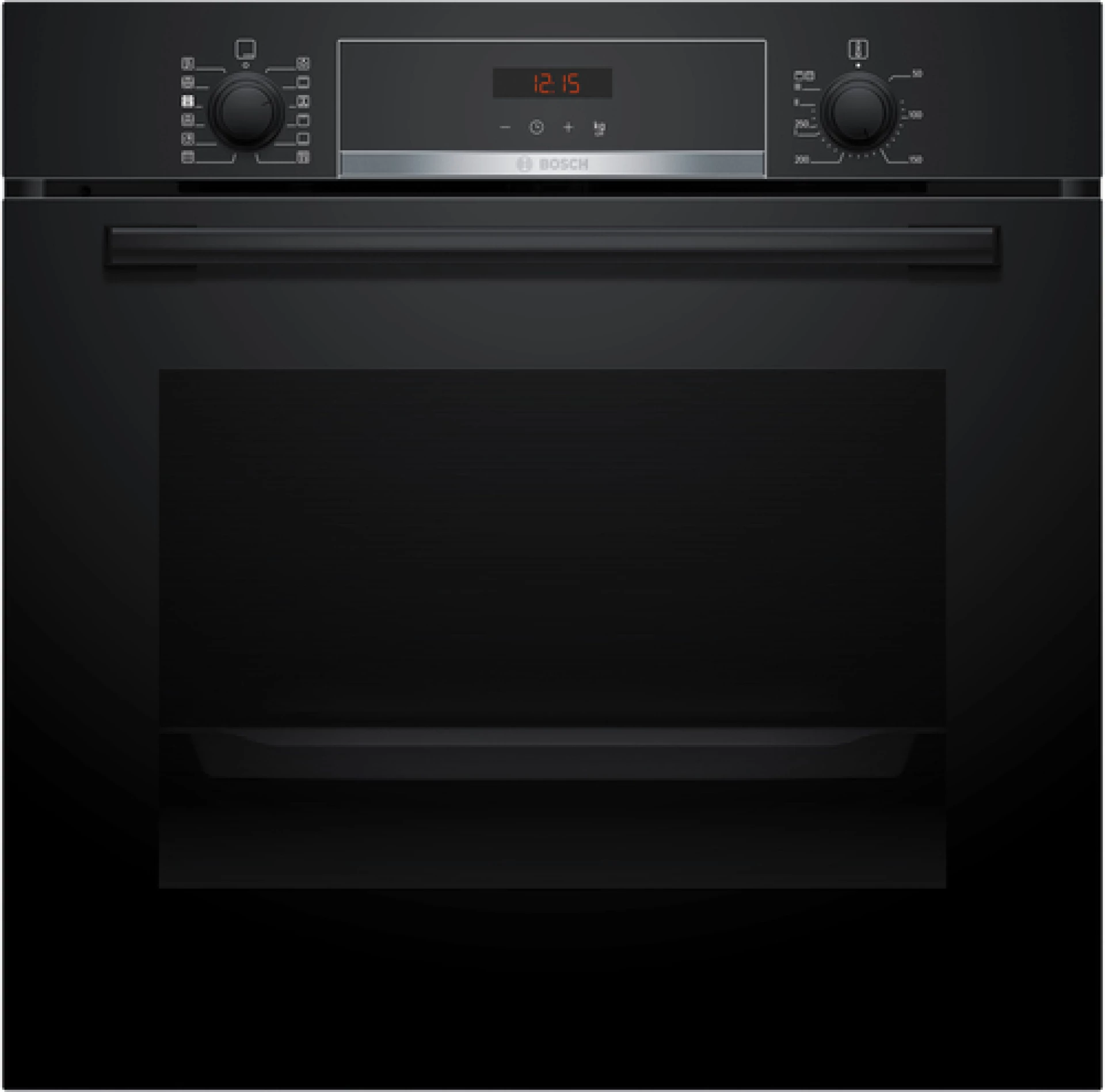 BOSCH pećnica  Serie 4| CRNA,A, 71L,8 programa, Piroliza, Dodavanje pare HQA574BB3