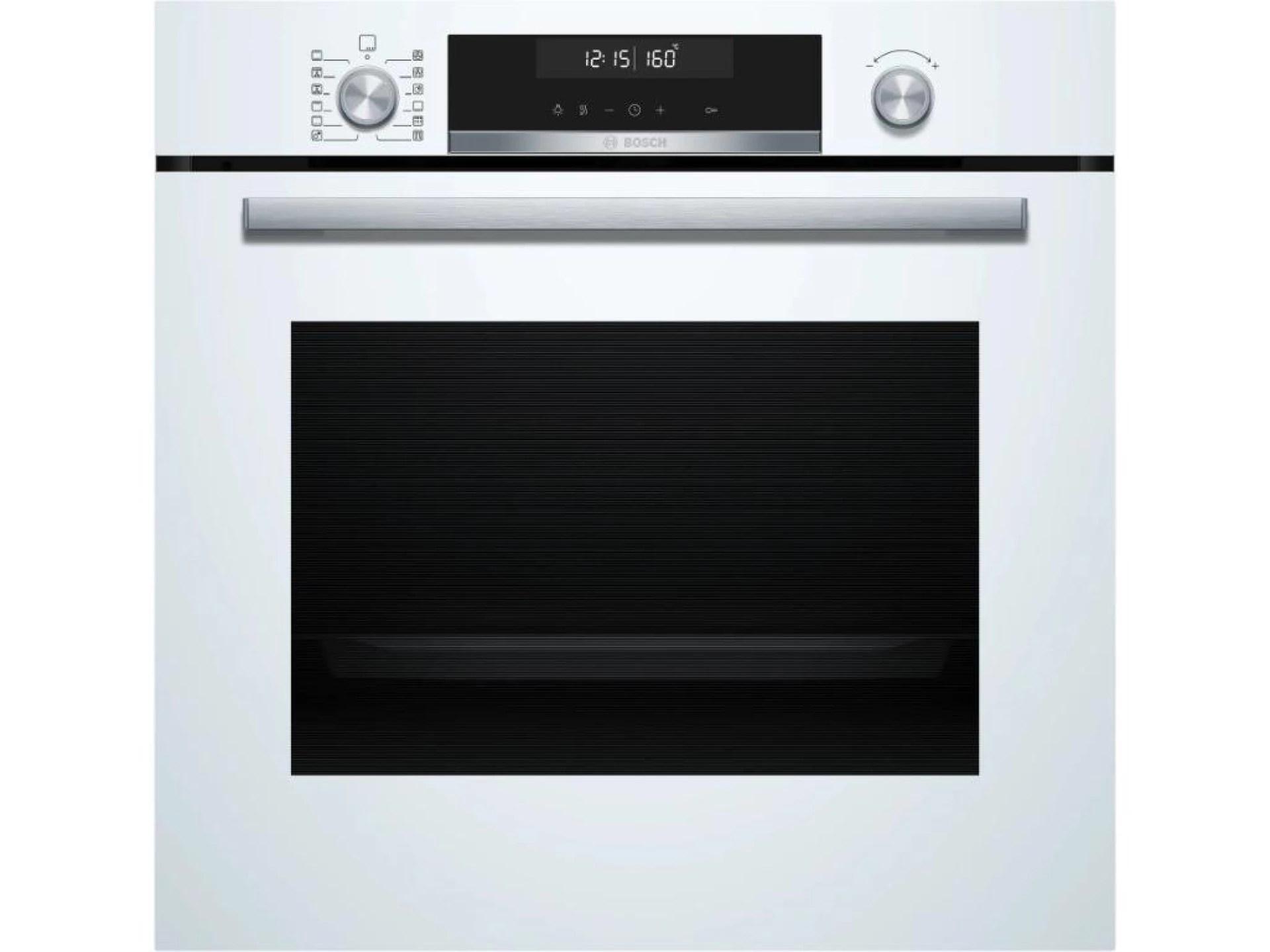 BOSCH pećnica Serie 6| Bijela A, PIROLIZA, AutoPilot 30,71L,AirFry, Teleskopska vodilica, 10 progra HBG578EW3