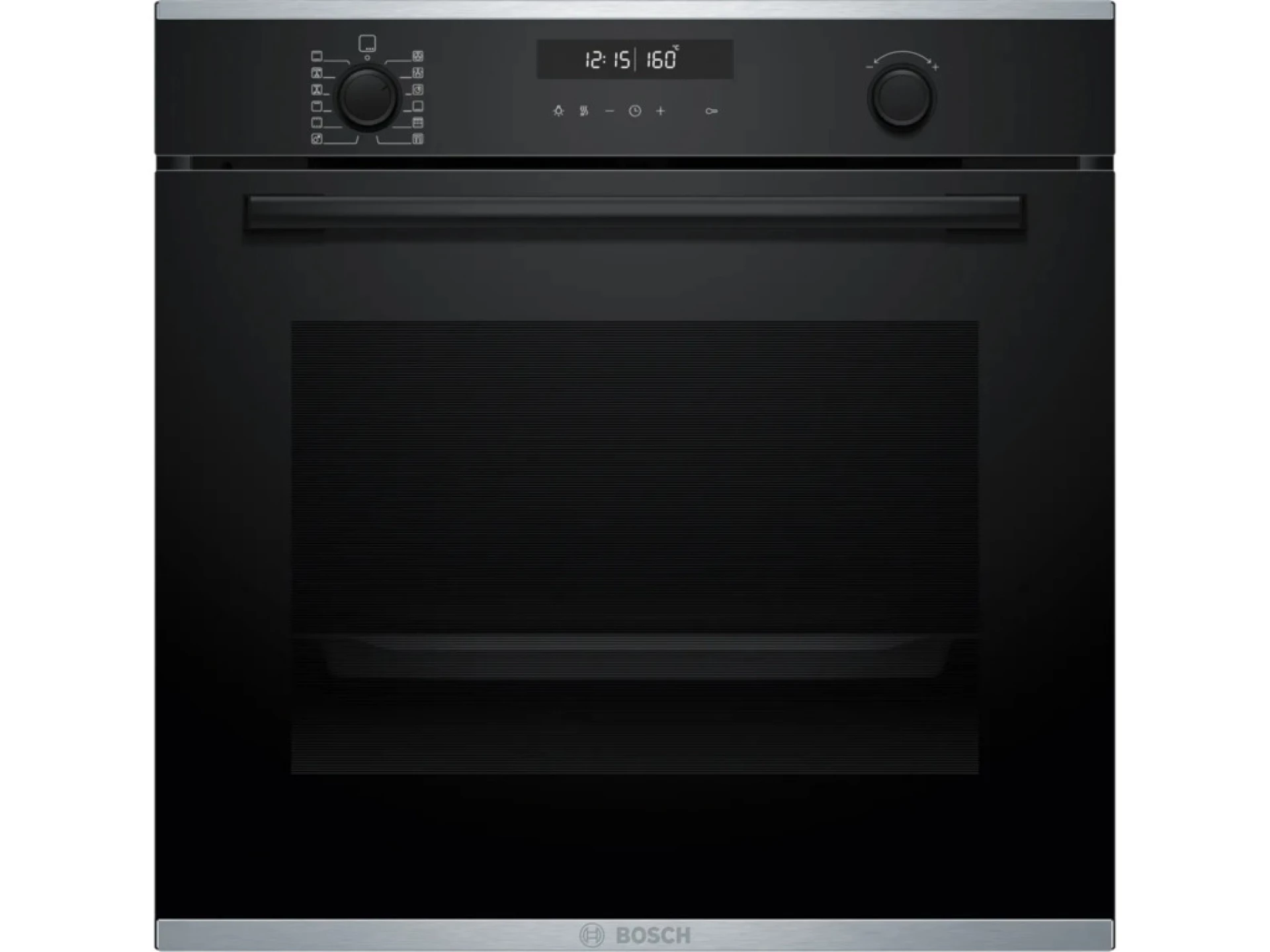 BOSCH pećnica  Serie 6| CRNA, A, PIROLIZA, AutoPilot 30, Air Fry, 71L, 10 Programa, ES HBG278BB3