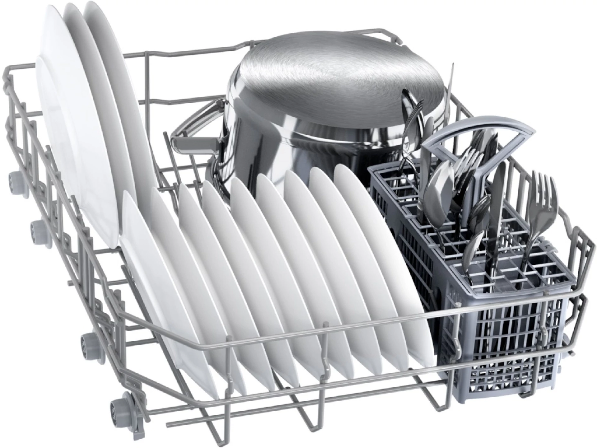 BOSCH perilica posuđa Serie 2| 45 CM, E, 10 setova,8,9L,46dB, INOX SPS2HKI42E