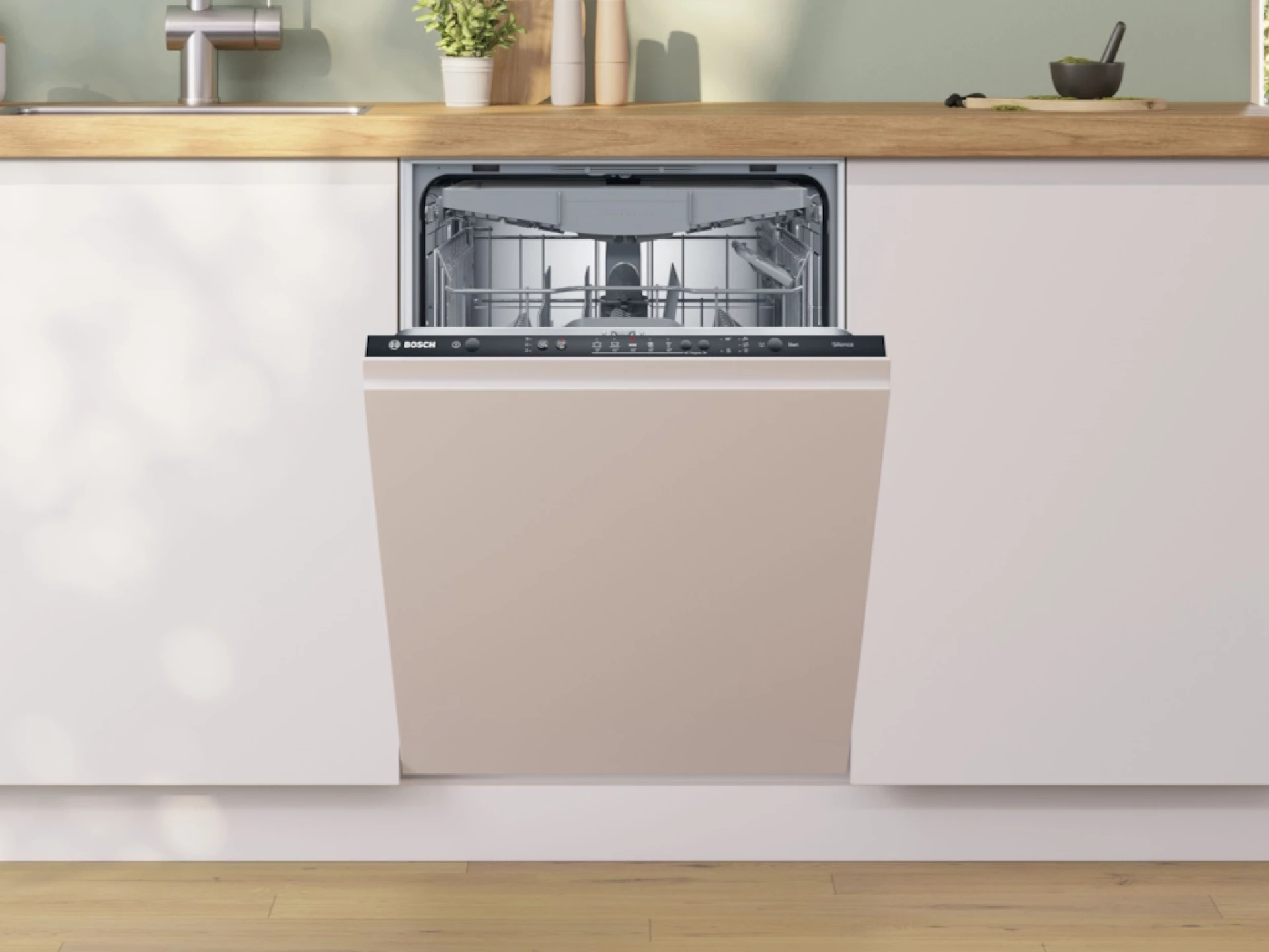 BOSCH Perilica posuđa Serie 2|, Naslijednok SMV25EX00E, 13 setova, 9.5L, E, Escajg ladica SMV25EX02E